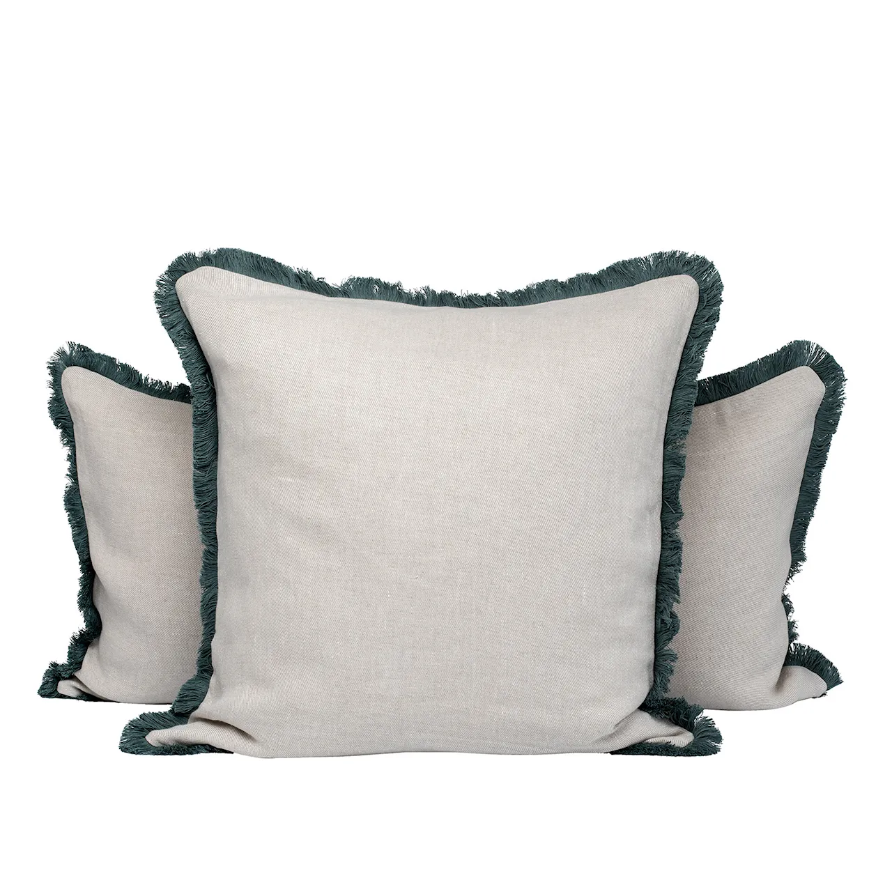 Pienza Cushion Cover Beige/Green