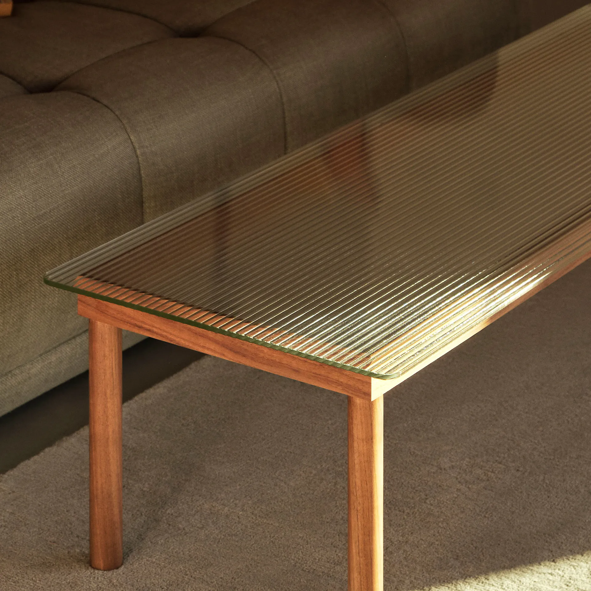 Kofi Coffee Table 50 x 140 cm Walnut - HAY - NO GA