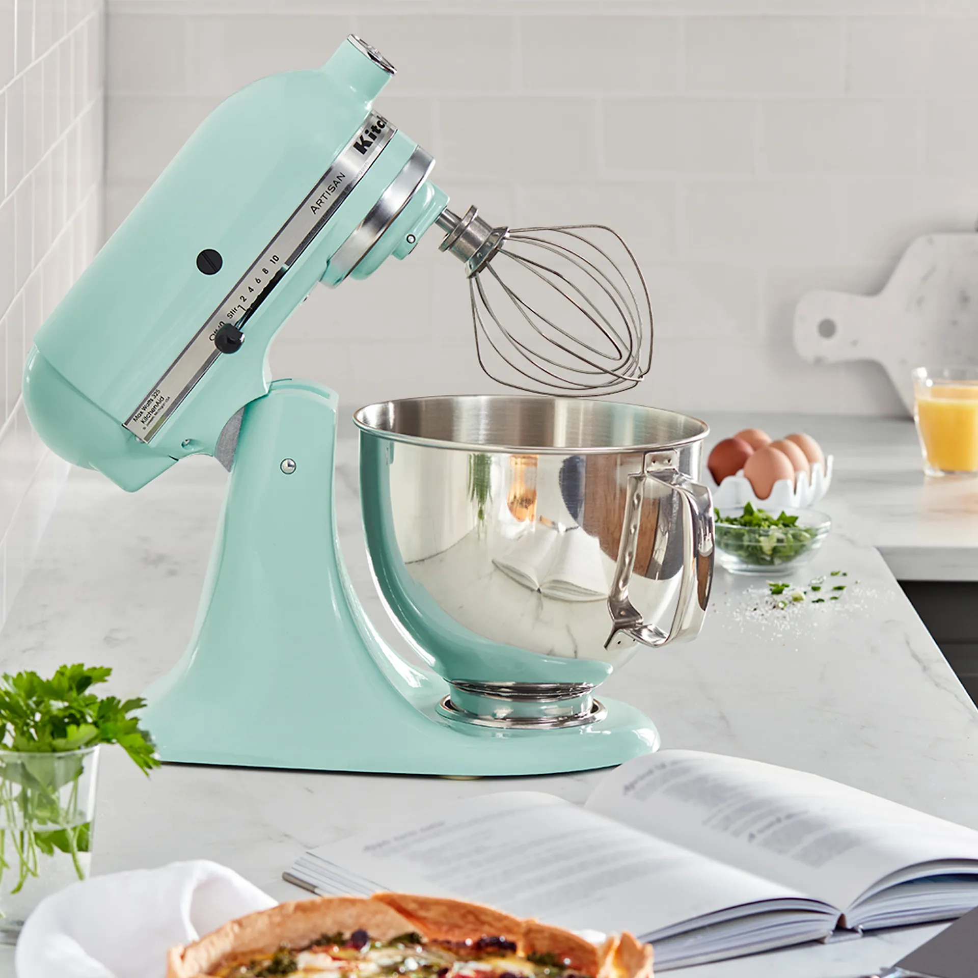 Artisan 5KSM175PSEIC  Stand Mixer Ice Blue - KitchenAid - NO GA