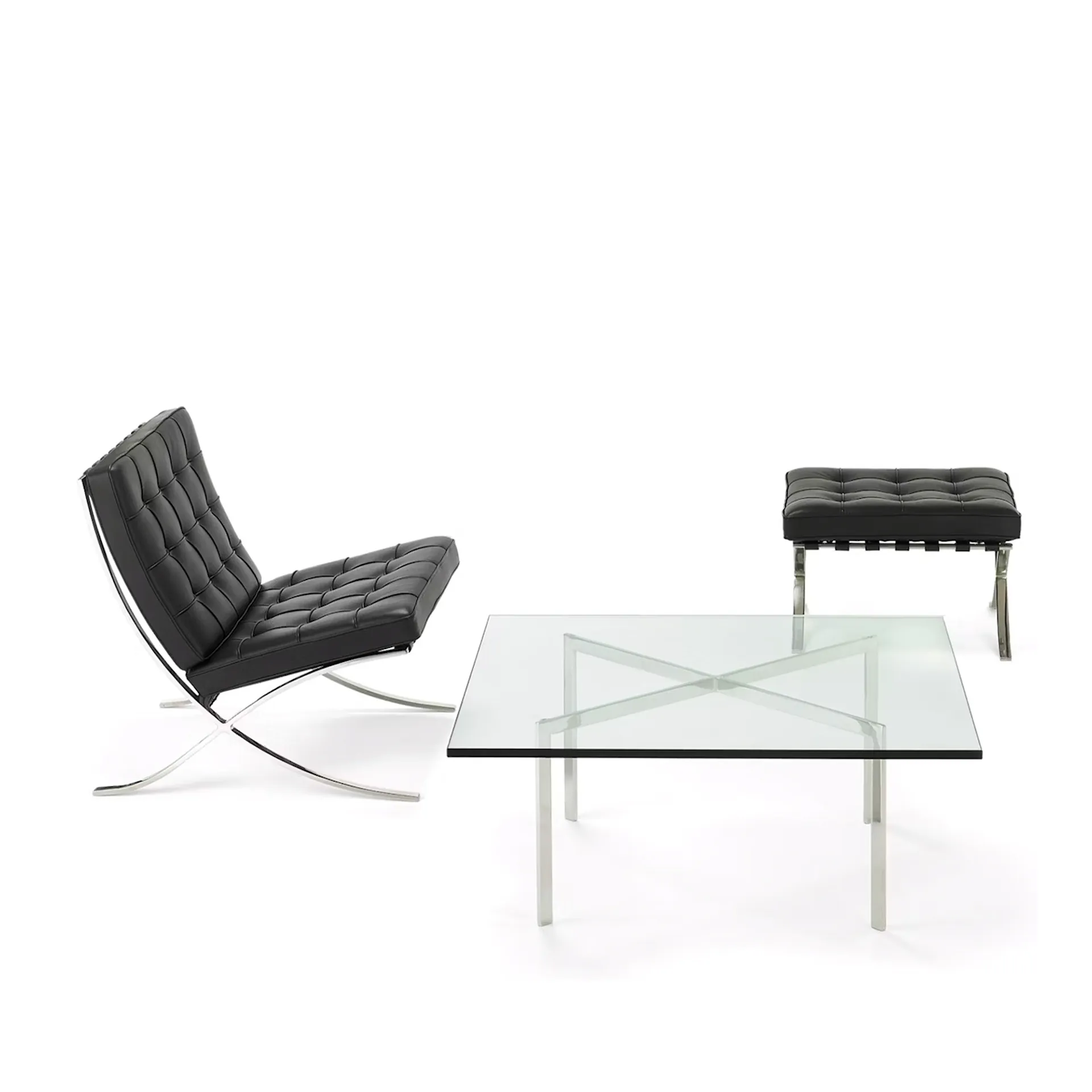 Barcelona Lounge Chair - Knoll - Ludwig Mies van der Rohe - NO GA