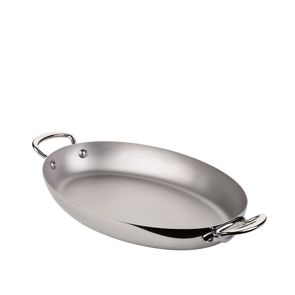 Oval Pan Cook Style Steel - 30 cm