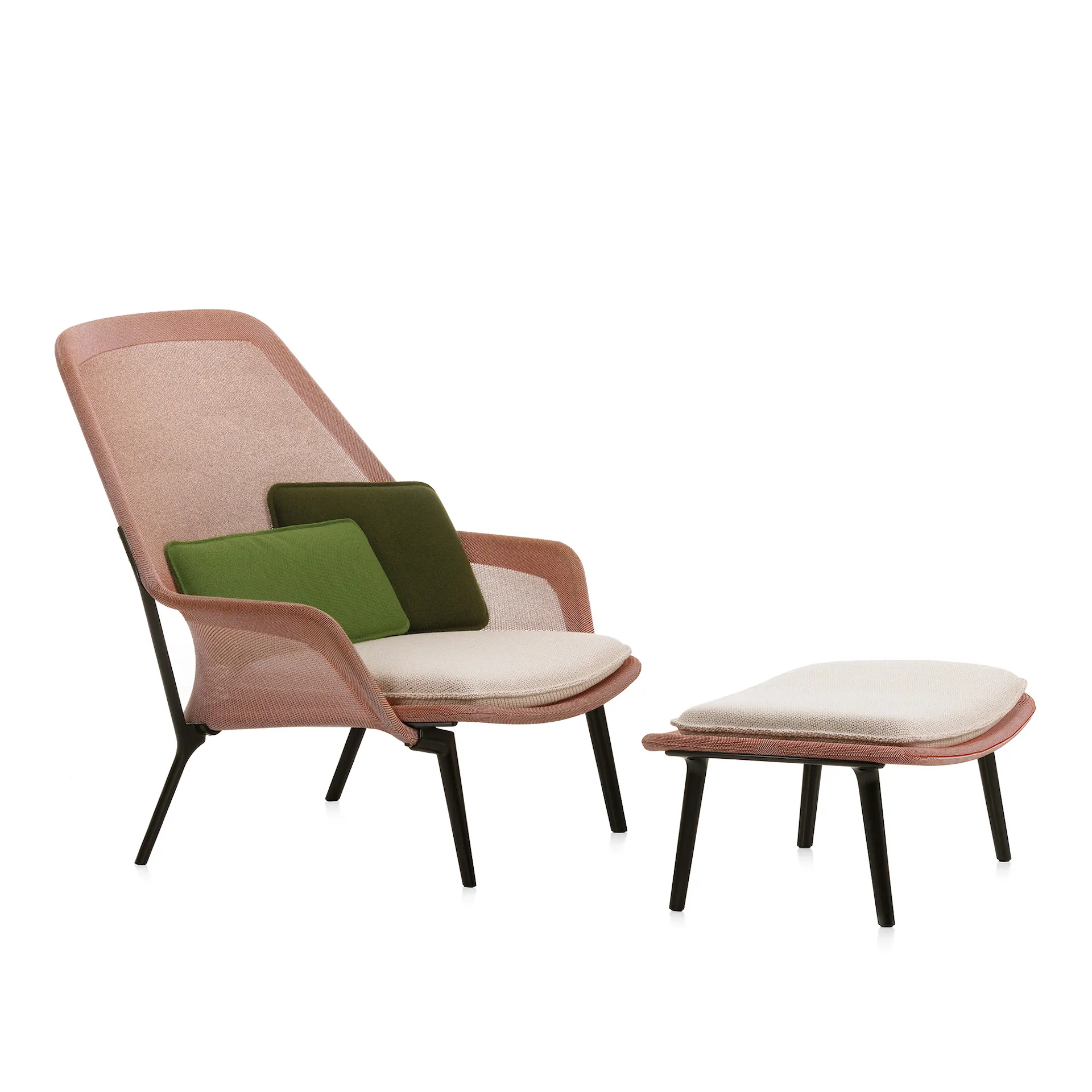 Slow Chair  Ottoman - Vitra - Ronan & Erwan Bouroullec - NO GA