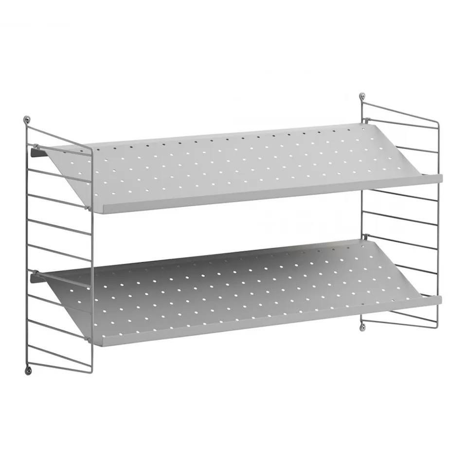 String Show shelf 80 Grey