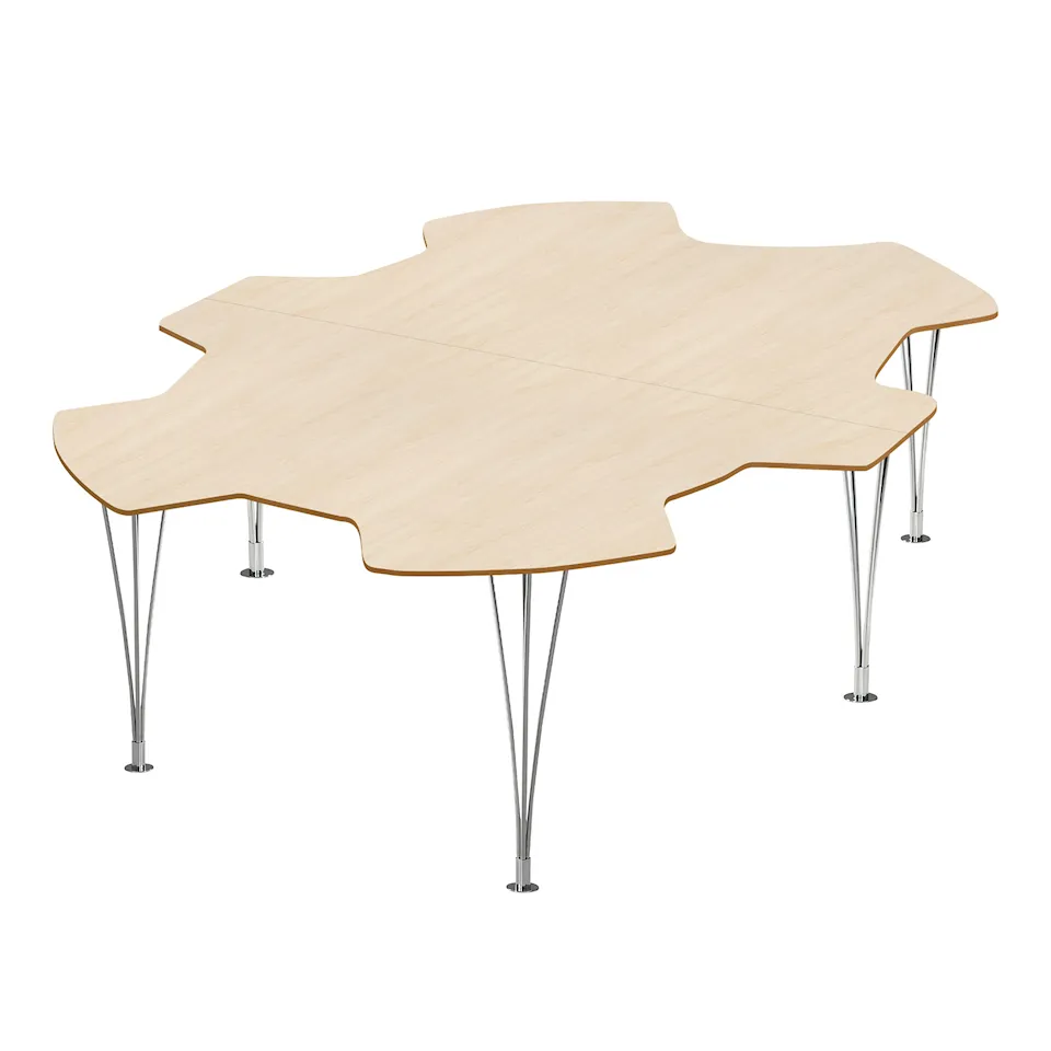 Mi 182 Kuggen Table - Beech Height: 70 cm