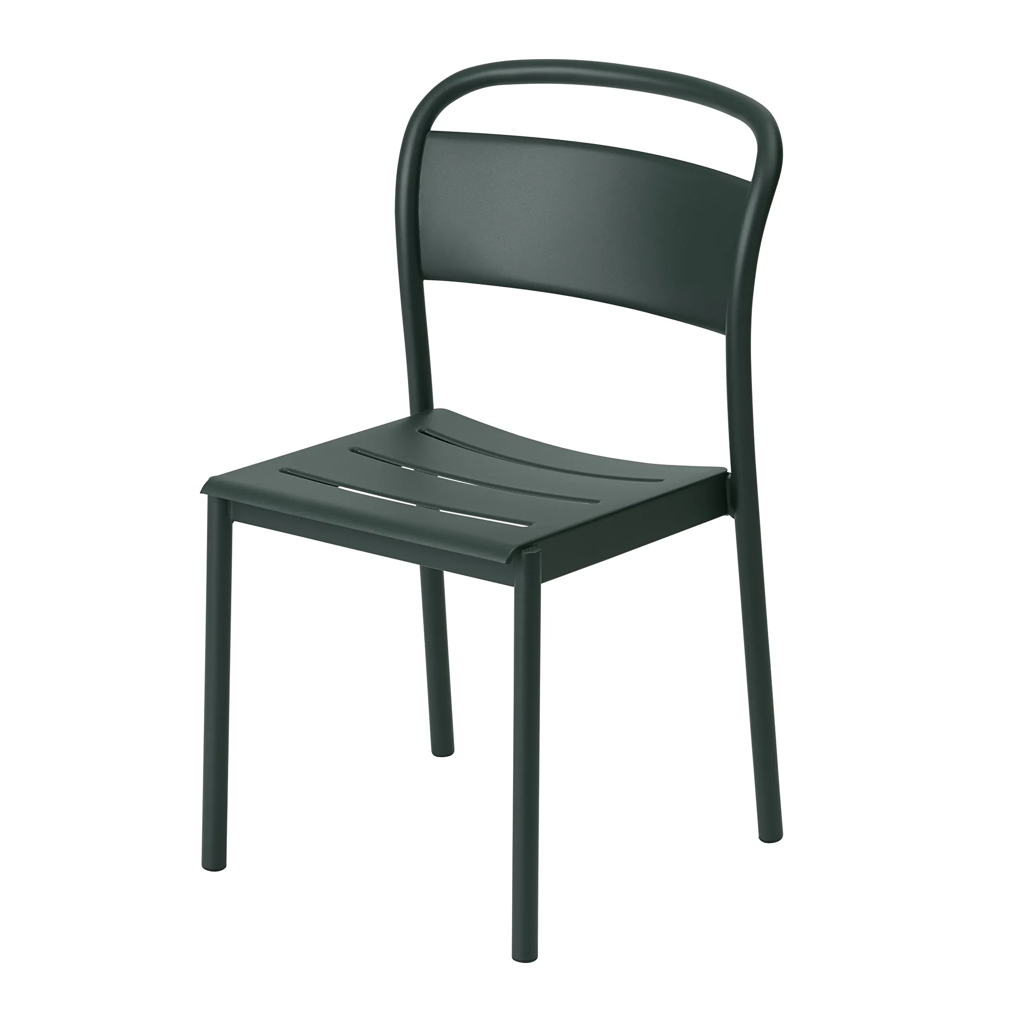 Linear Steel Outdoor Side Chair - 1