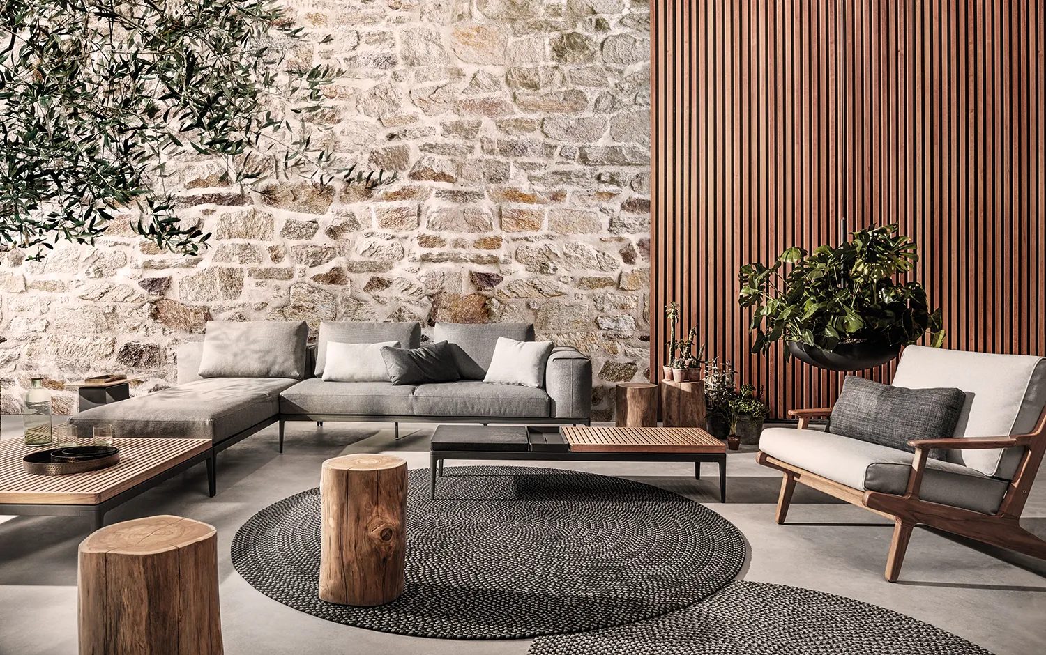 Grid Lounge End Unit - 3
