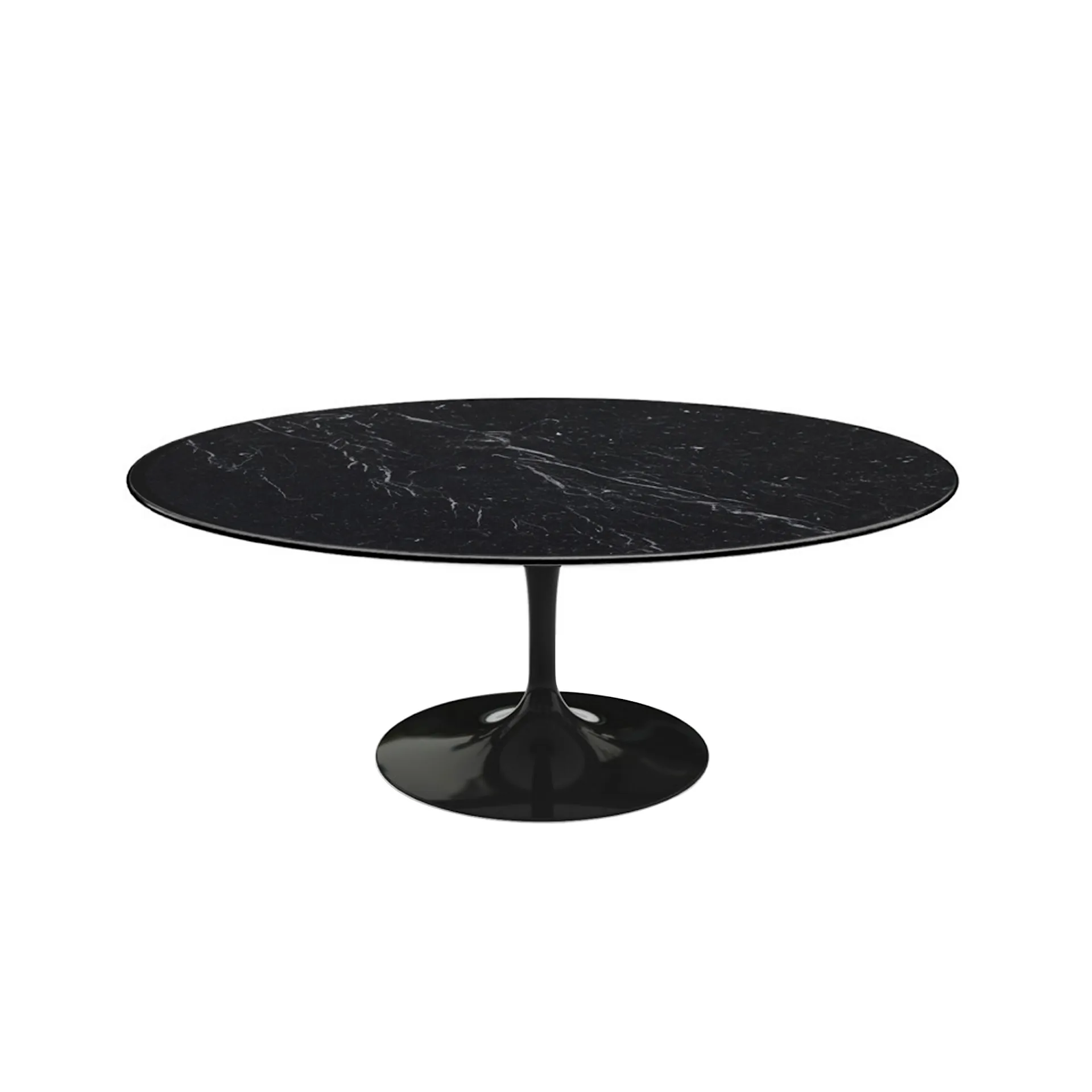 Saarinen Oval Coffee Table - Black - Knoll - Eero Saarinen - NO GA