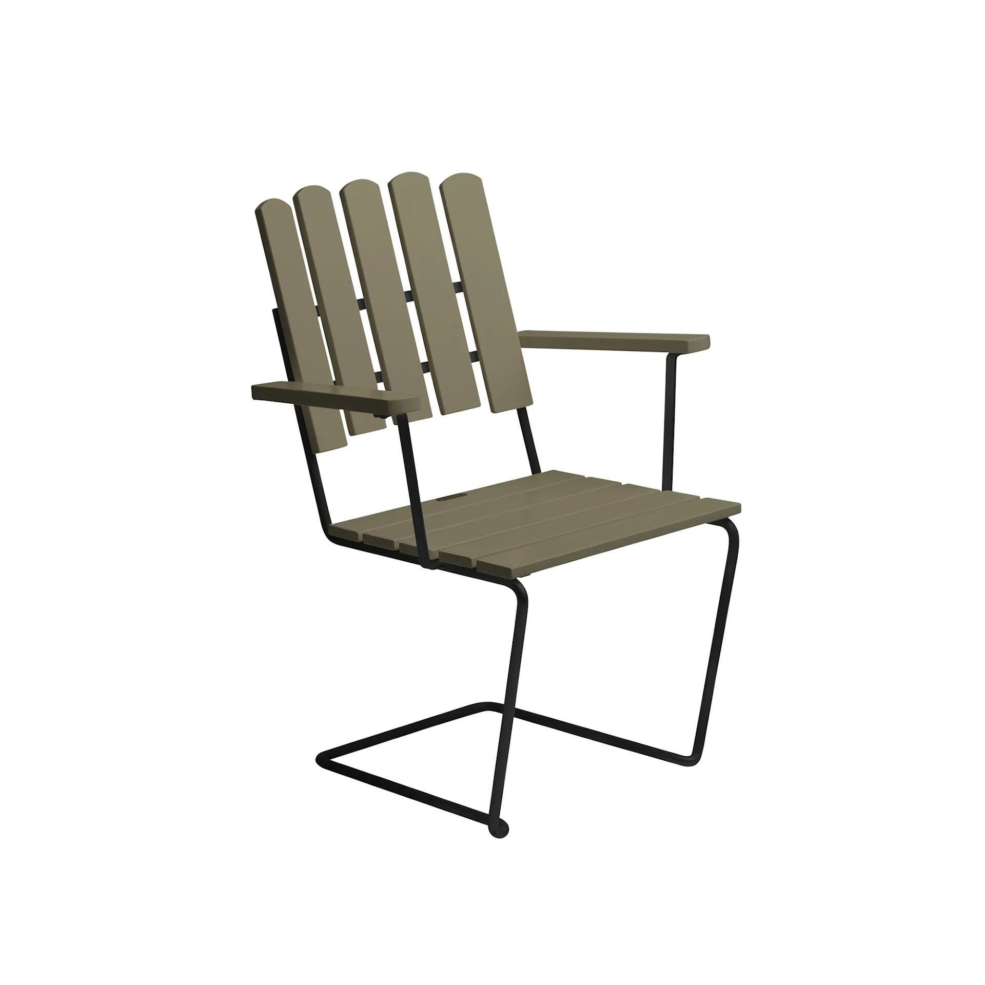 A2 armchair black frame - Grythyttan Stålmöbler - NO GA