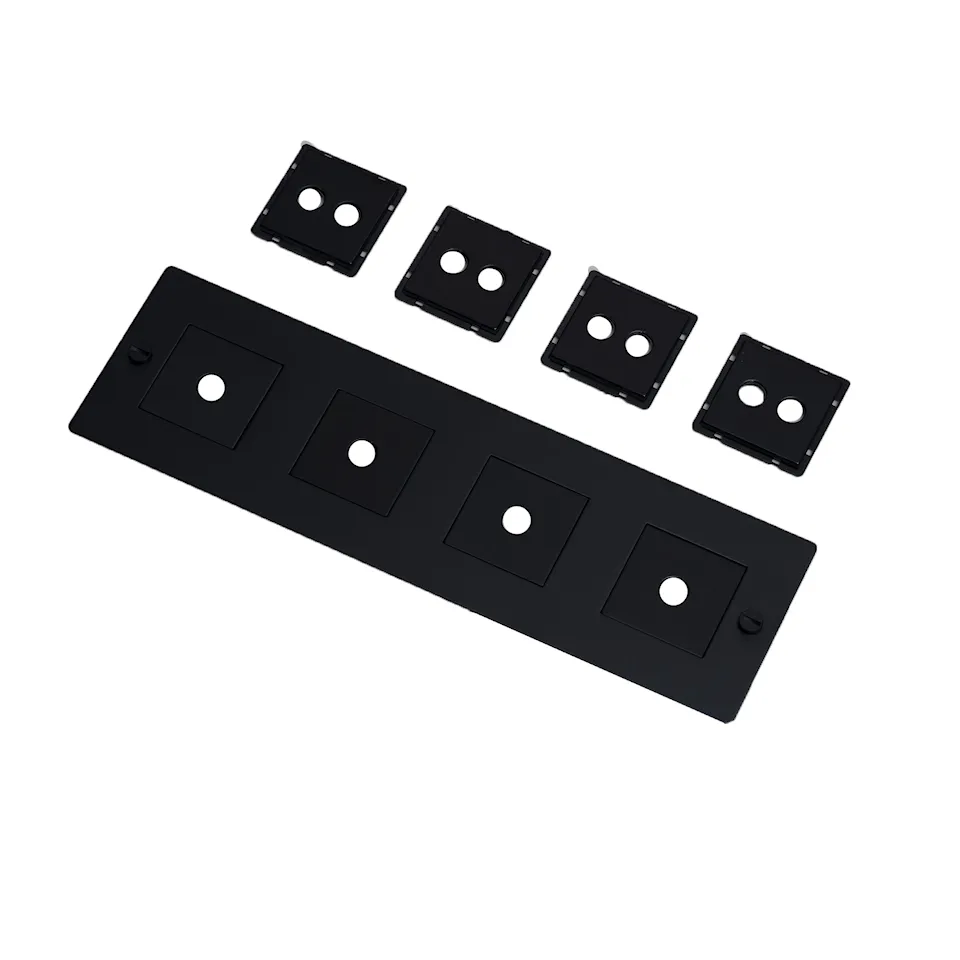 4G Wall Plate Horizontal With Infills