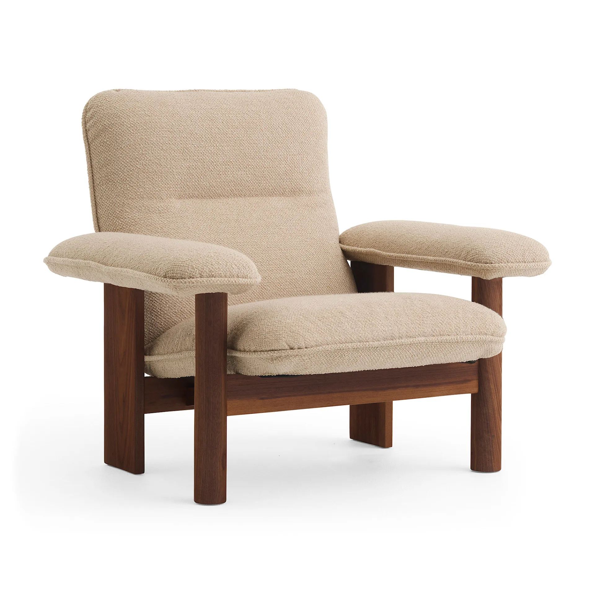 Brasilia Lounge Chair - Walnut - Audo Copenhagen - NO GA