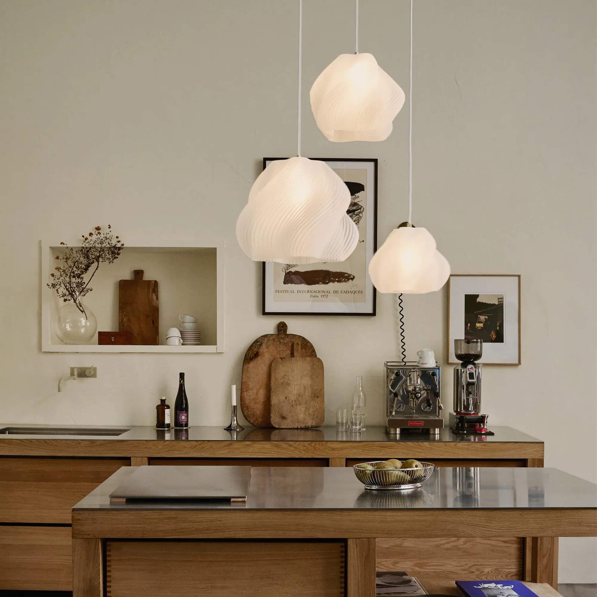 Soft Serve Pendant Lamp 03 Chrome - 11