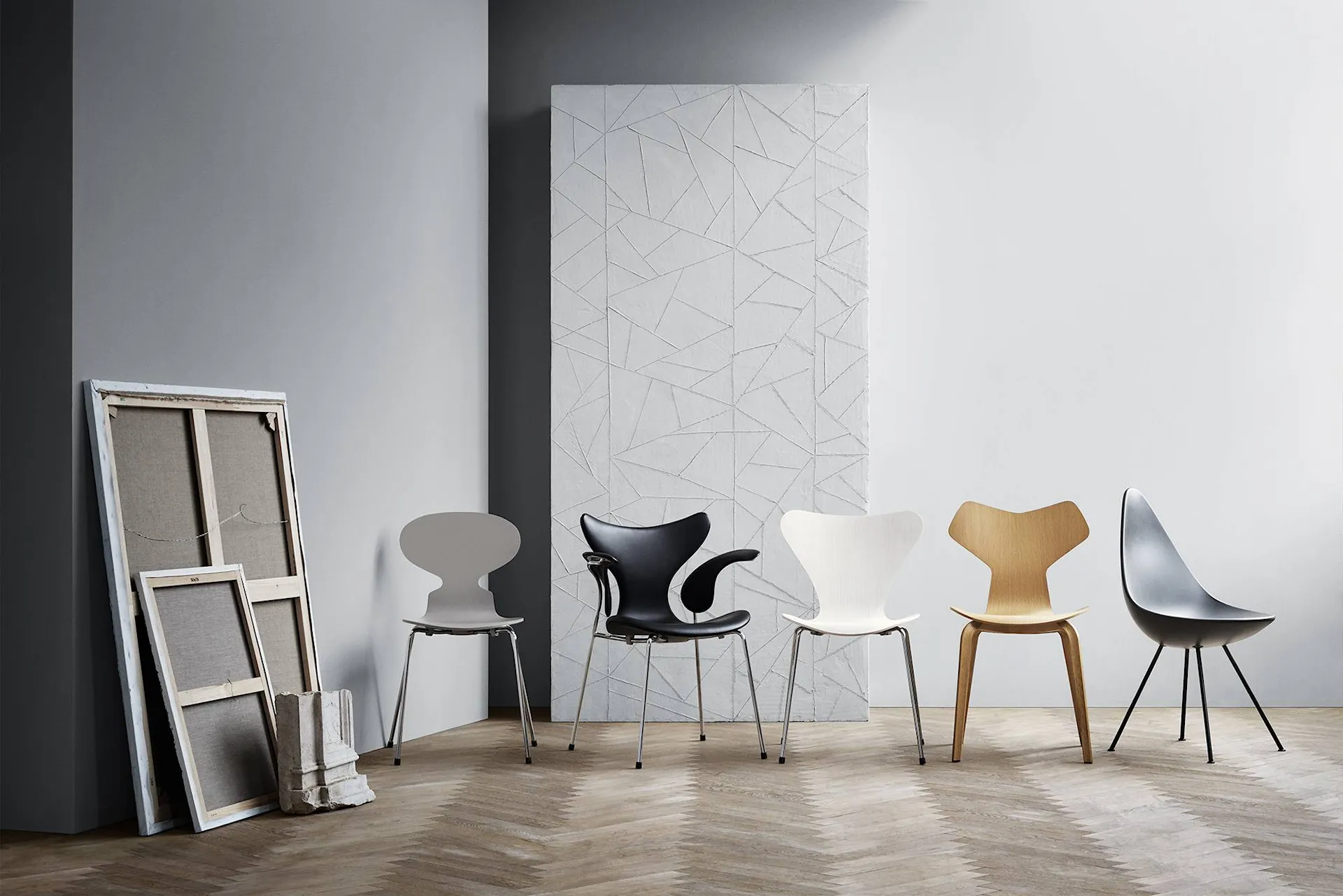 3208 Lily Chair Armchair - Fritz Hansen - Arne Jacobsen - NO GA