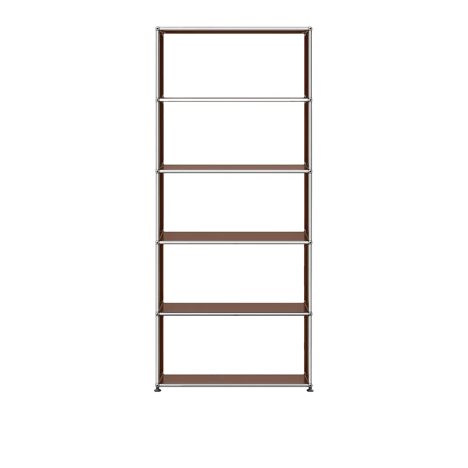 USM Haller 108 Shelving, USM Brown