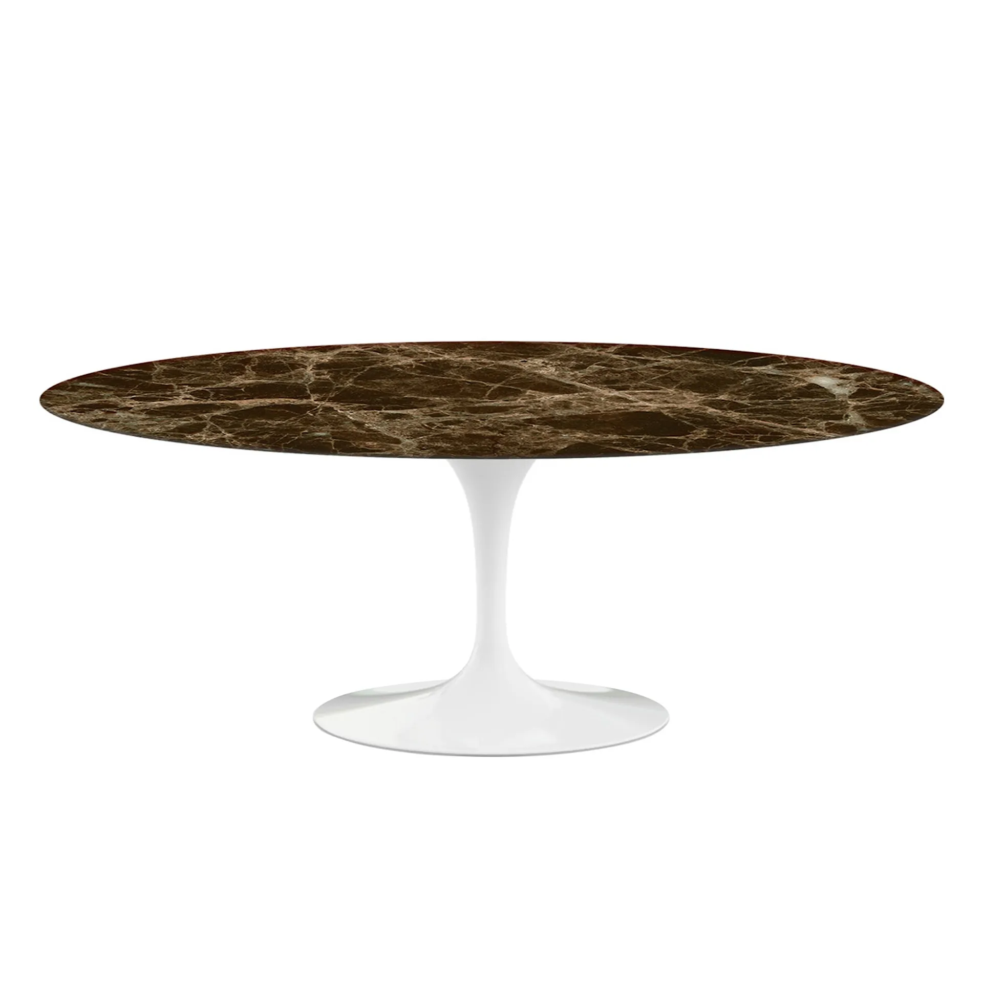 Saarinen Oval Table - White - Knoll - Eero Saarinen - NO GA