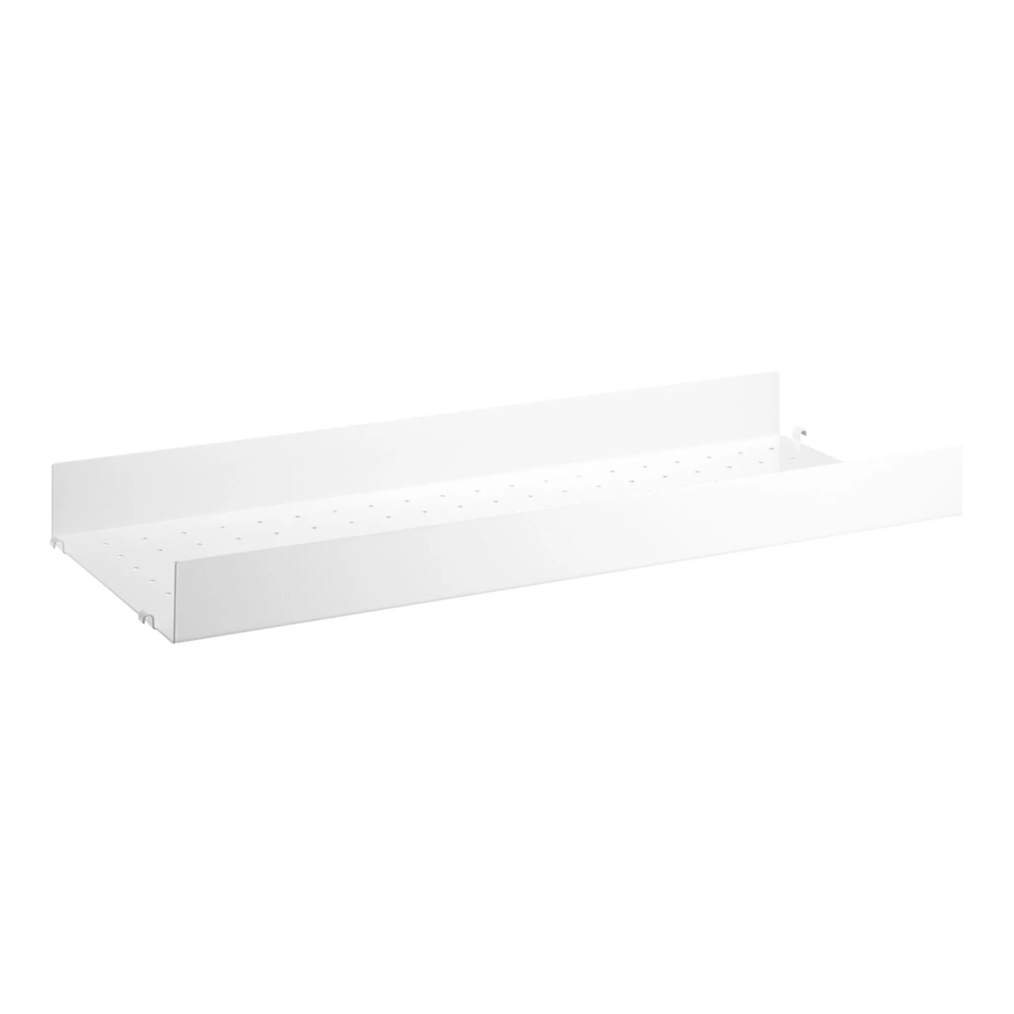 Metalen plank met hoge rand 78 x 30 cm - 1