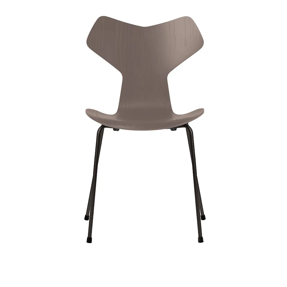 3130 Grand Prix Chair Ash Veneer Brown Bronze