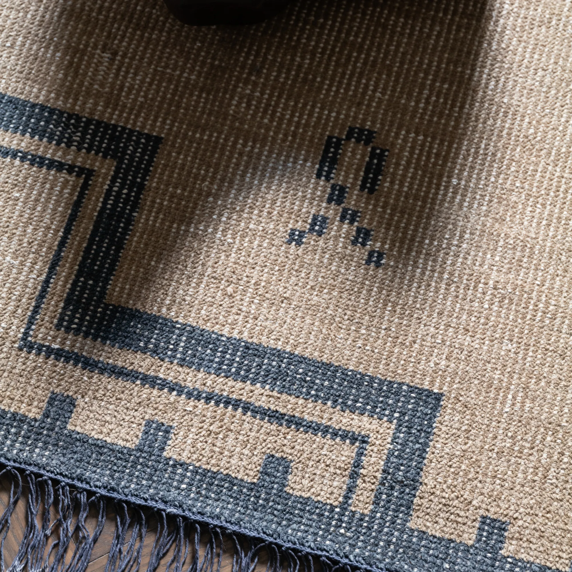 Elder 02 Navy Wool Rug - 8