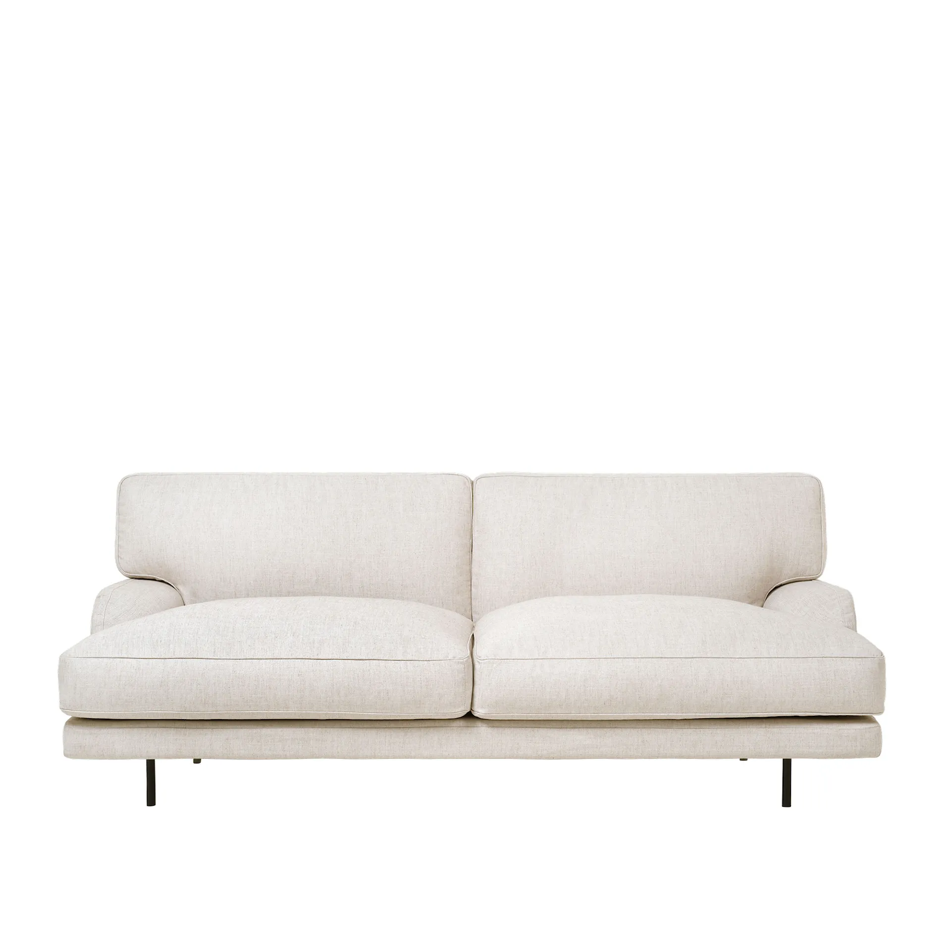 Flaneur 2-seater Matt Black - Gubi - GamFratesi - NO GA