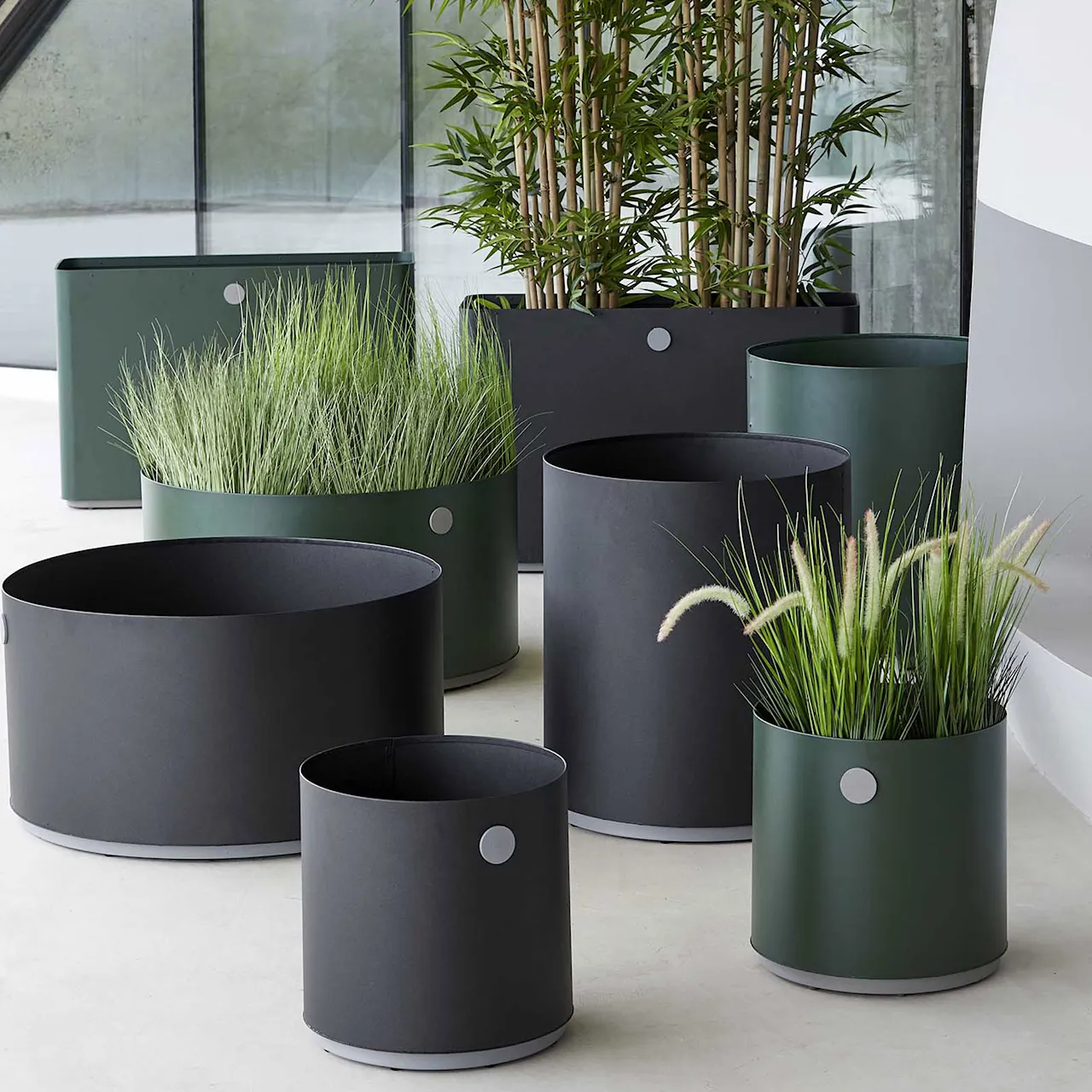 Grow Planter - Lava Grey