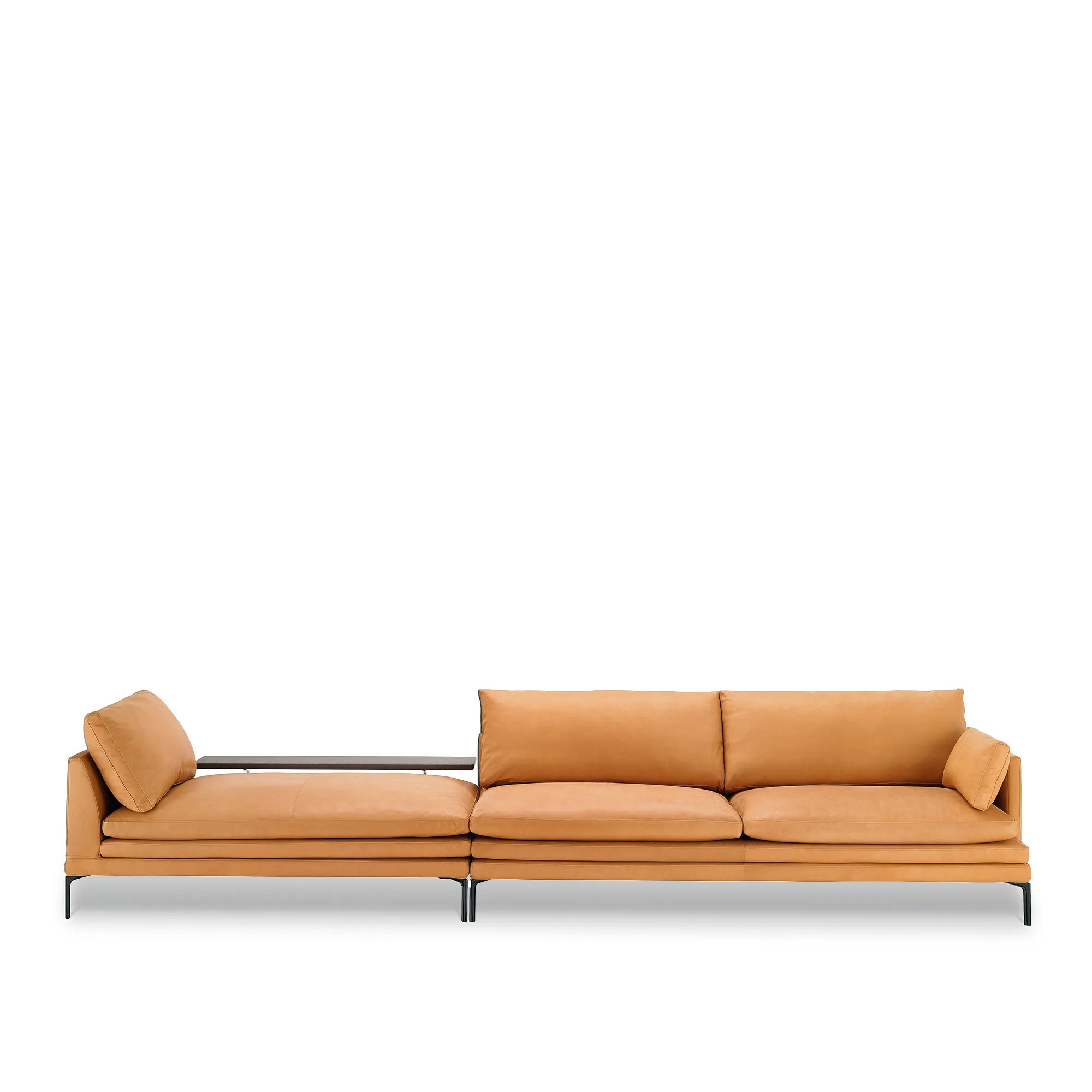 William Module Sofa with Shelf - 1