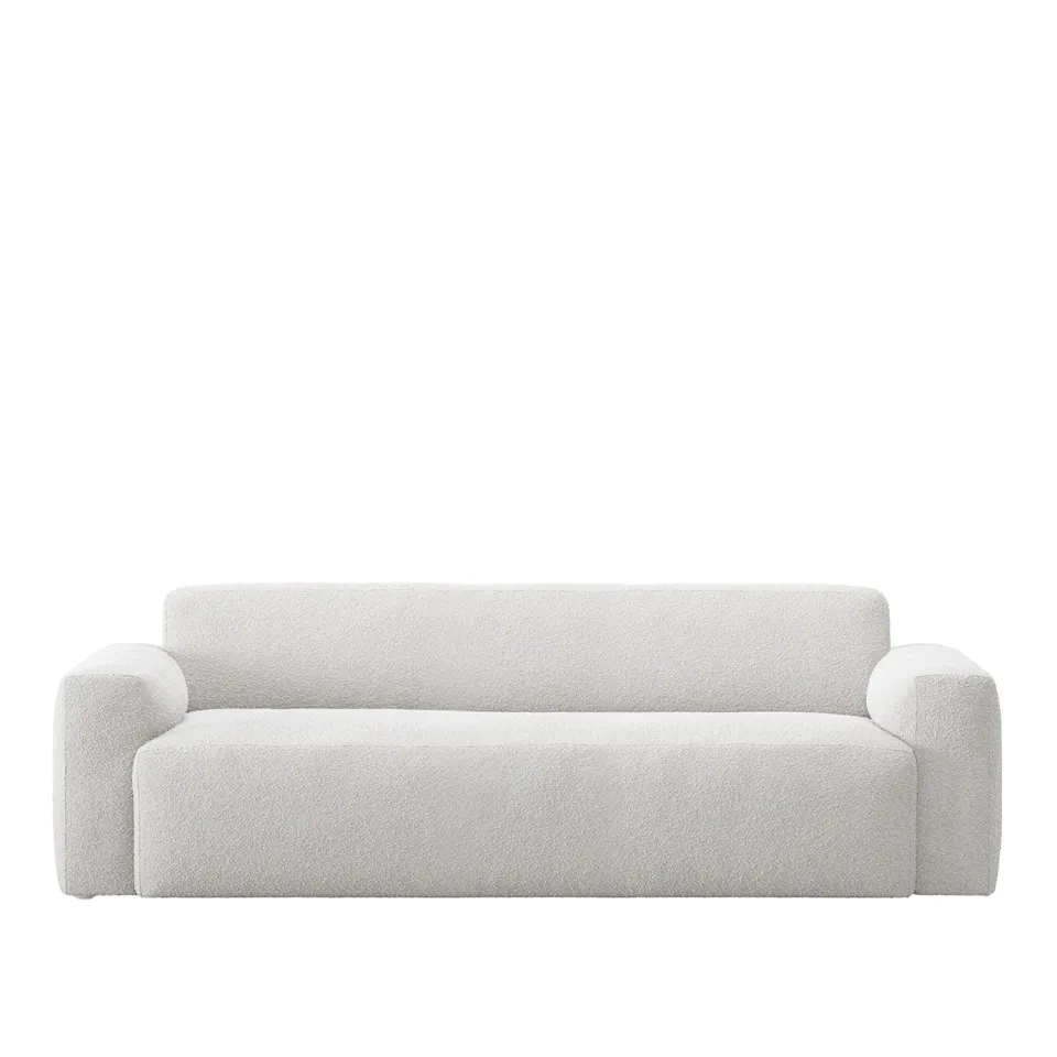 Brick 2.5-seater sofa ascot white 00