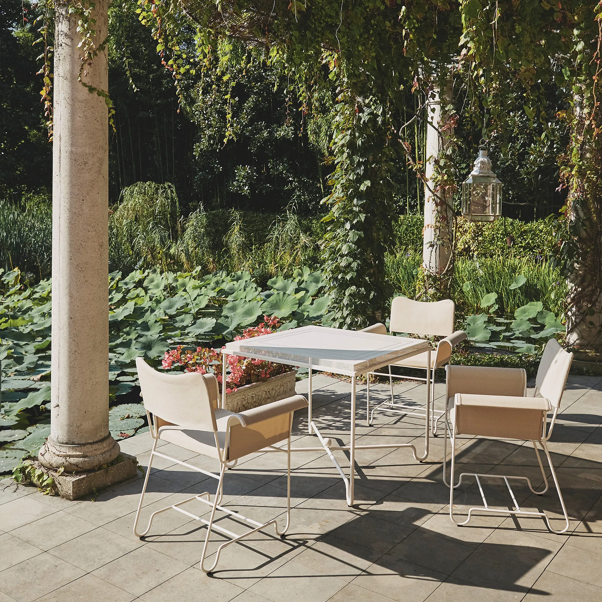 Tropique Outdoor Dining Chair White - 4