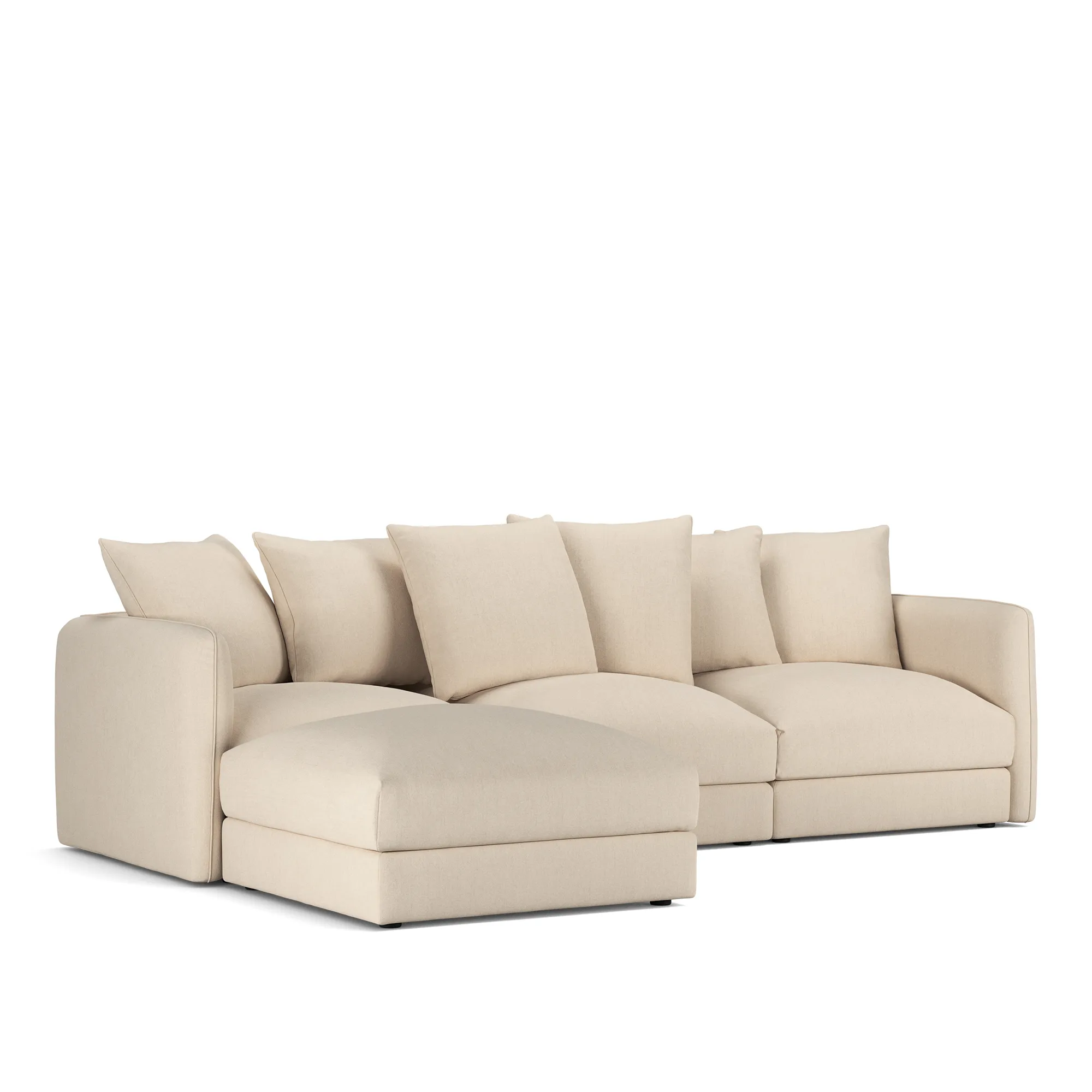 Pavarotti 3-Seater with Ottoman - 4