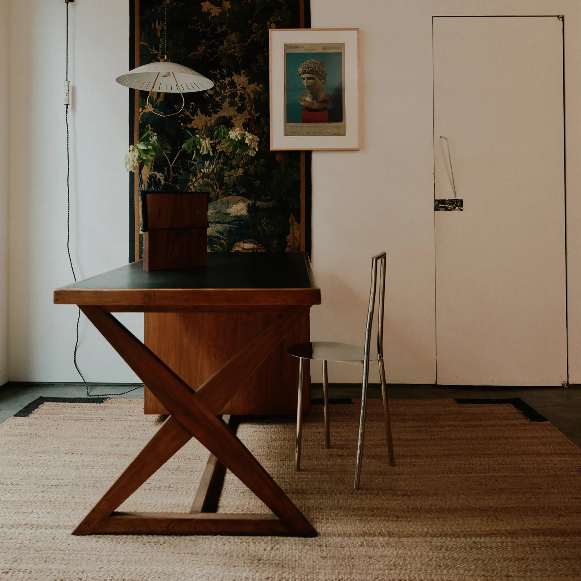 Jute Edge Black jute rug - 2