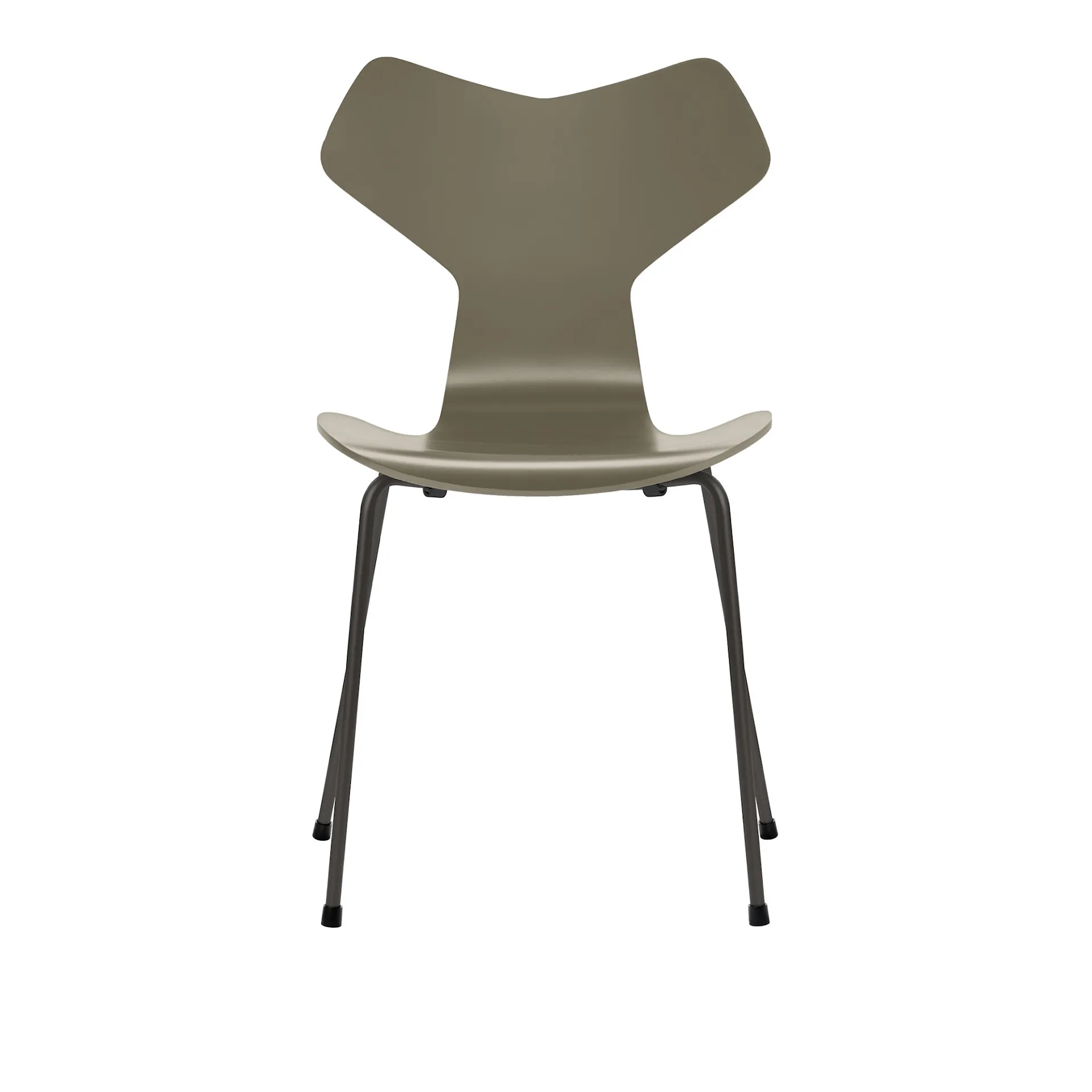 3130 Grand Prix Chair Beech Veneer Warm Graphite - Fritz Hansen - Arne Jacobsen - NO GA