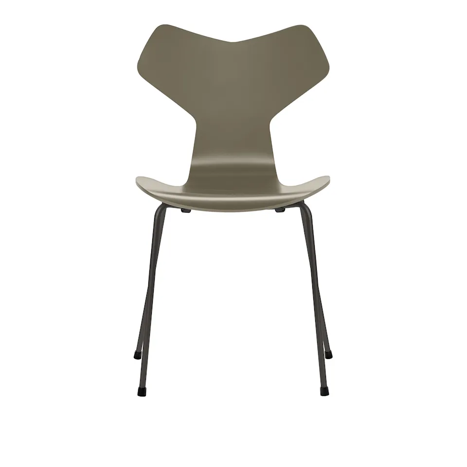 3130 Grand Prix Chair Beech Veneer Warm Graphite