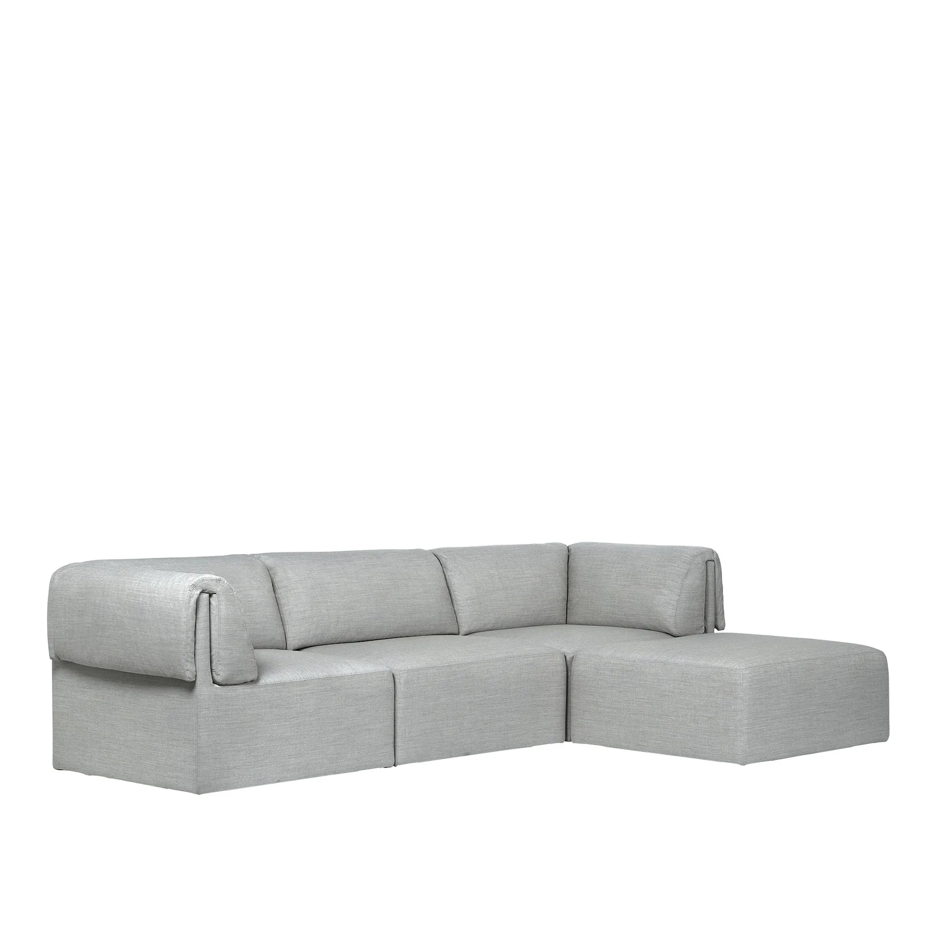 Wonder Sofa 3-seater with Chaise Longue - Gubi - NO GA