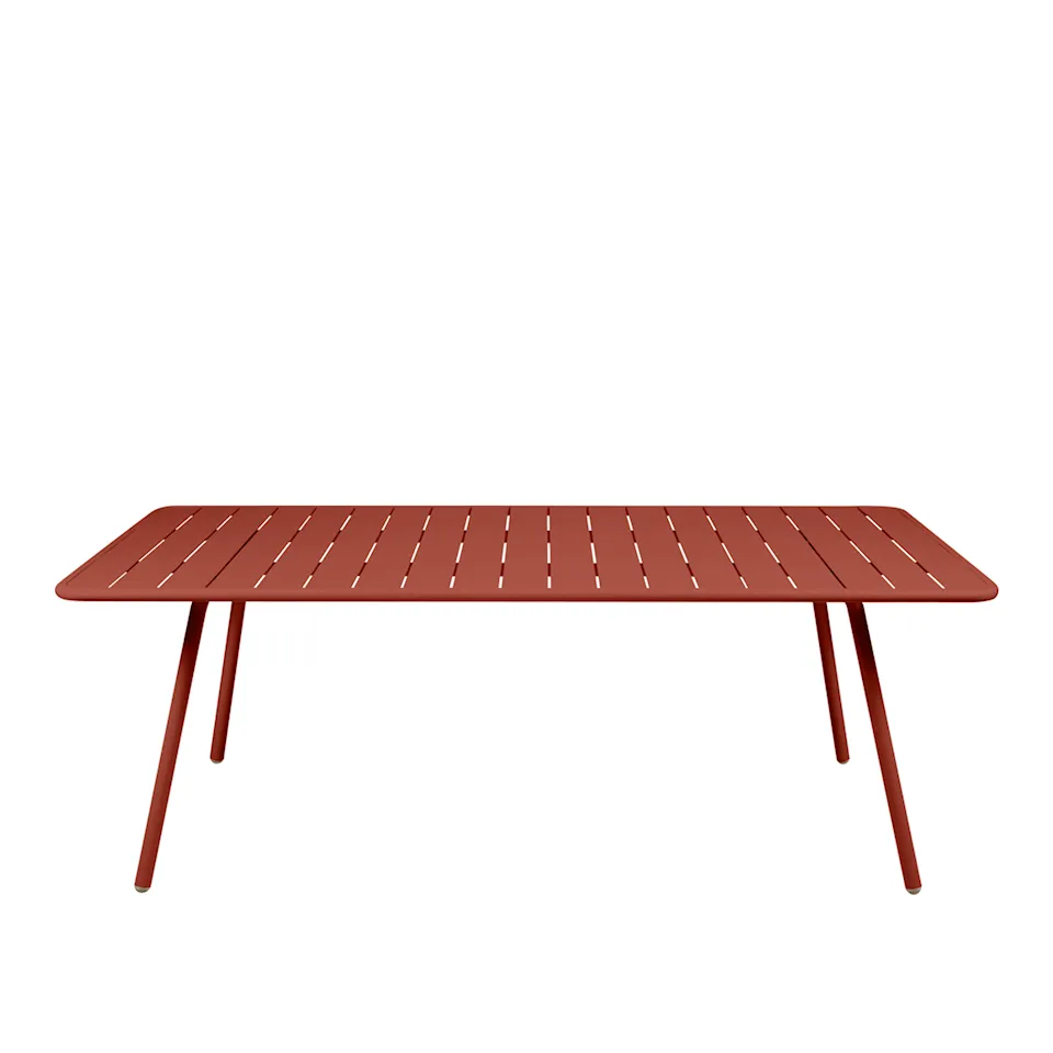 Luxembourg Table 207 x 100, Red Ochre