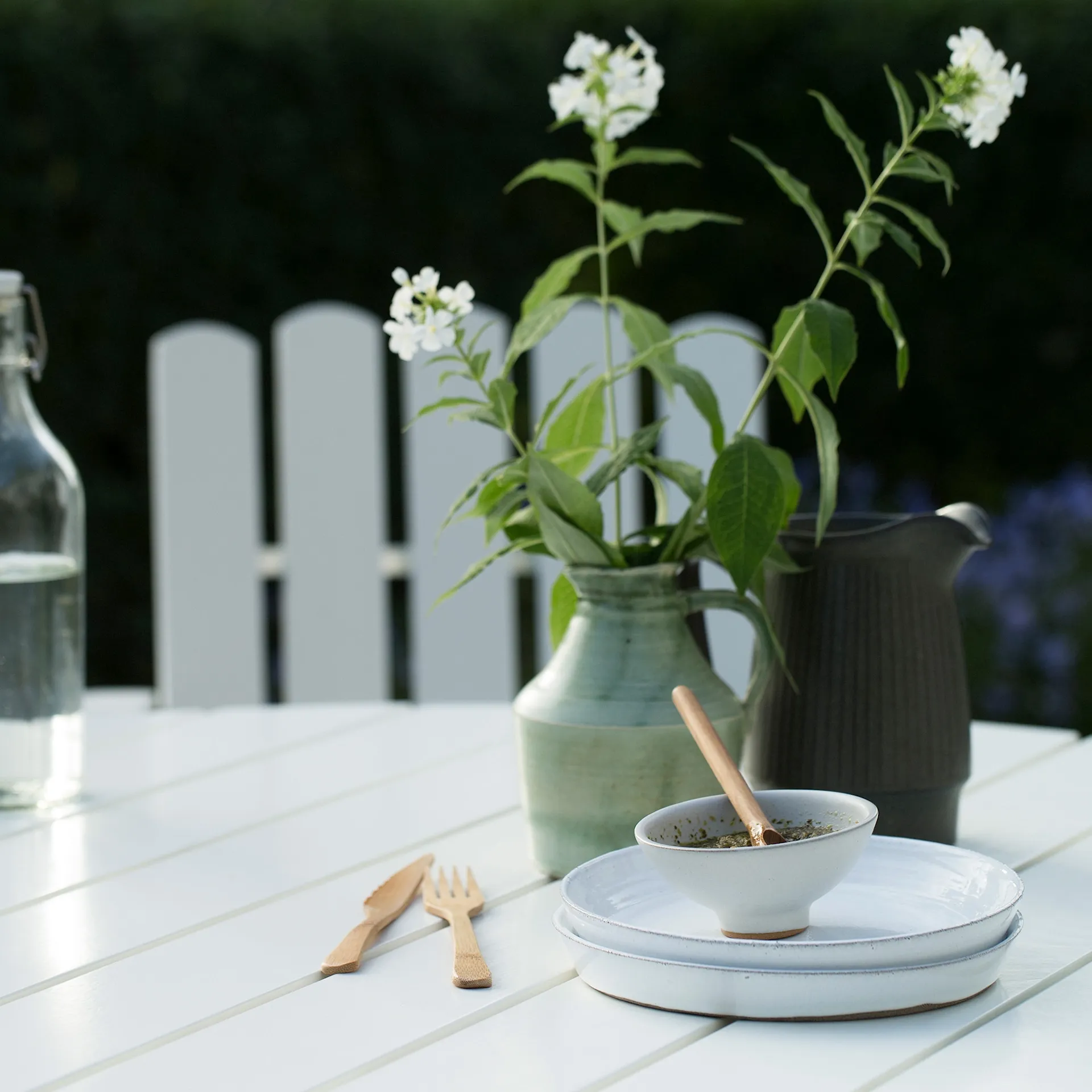 The classic series - B31 Table & 6 pcs A2 Armchair Oiled Oak - Grythyttan Stålmöbler - NO GA