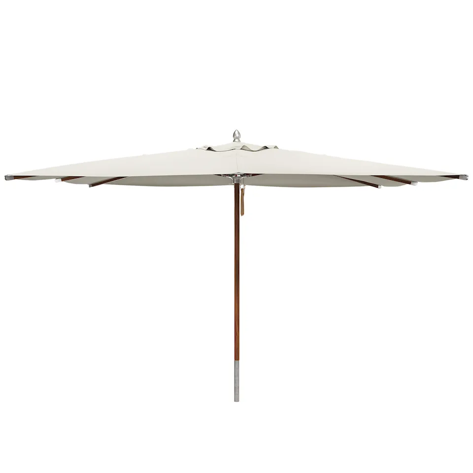 Atlantis Hvid parasol 330 x 330 cm
