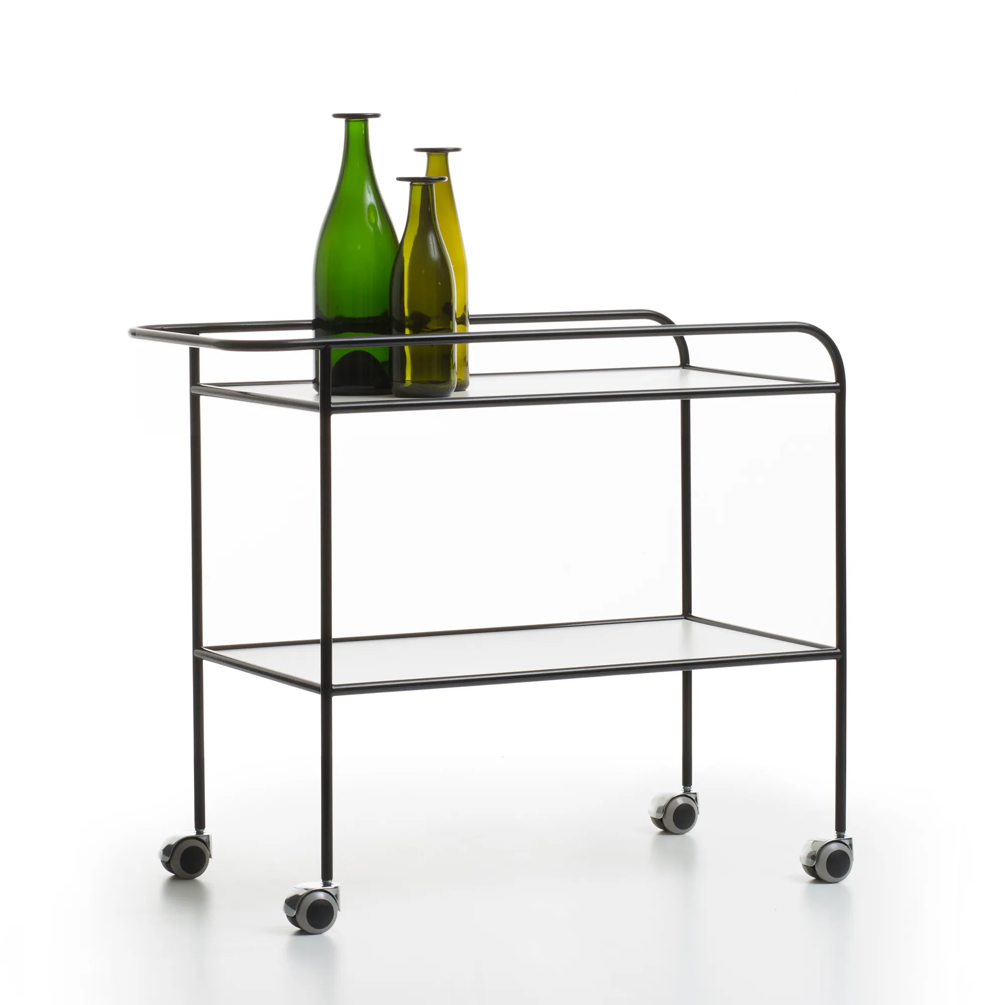 Steel Pipe Drink Trolley - 4