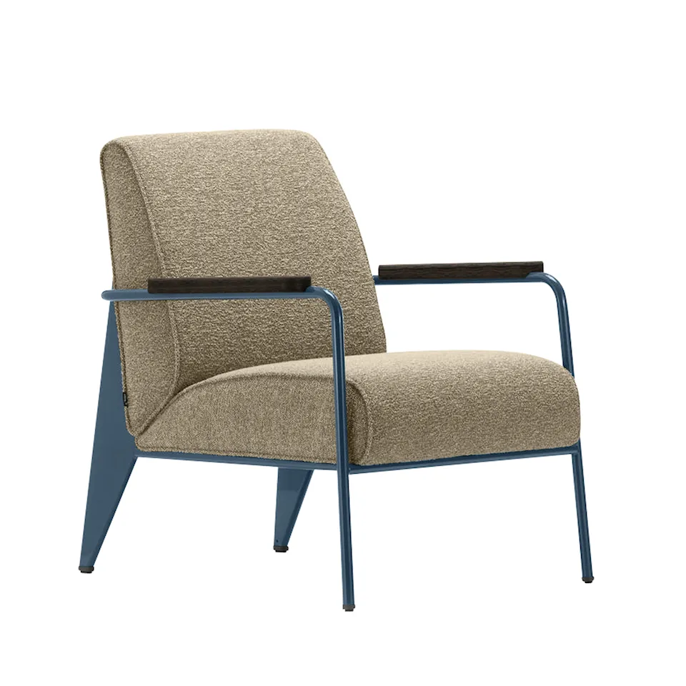 Fauteuil de Salon nojatuoli Prouvé Bleu Dynasty
