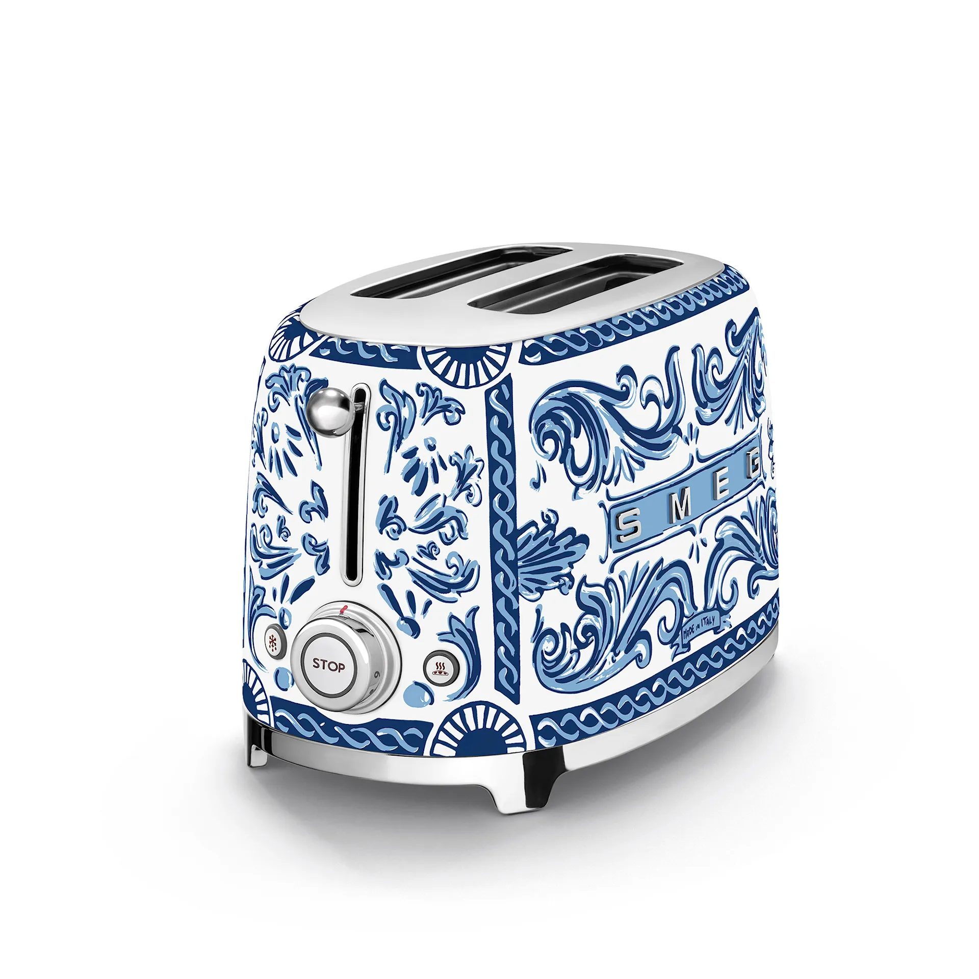 Smeg 2 skiver brødrister Dolce&Gabbana Blue - Smeg - NO GA