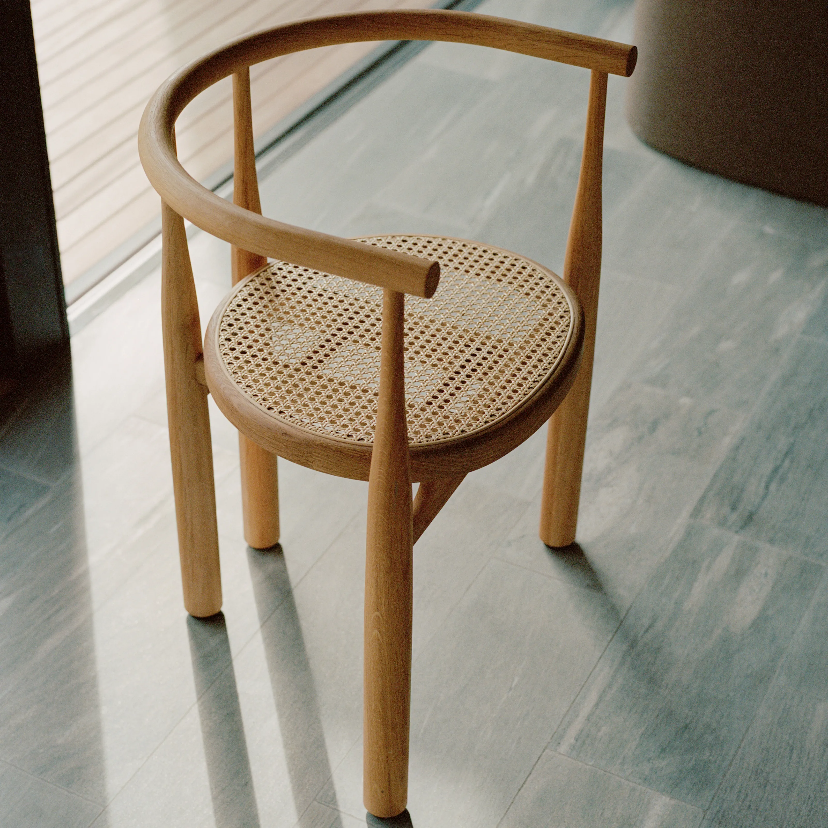 Bukowski chair with french cane - 6