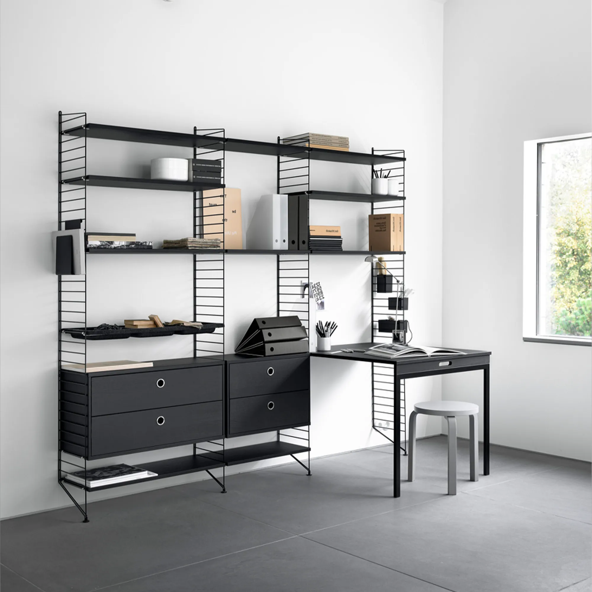 Office shelving system E - 2