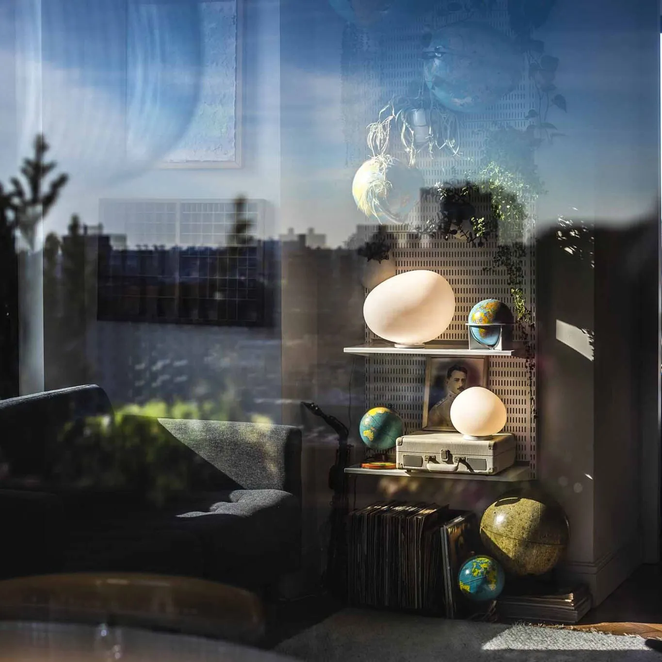 Gregg Media Table Lamp - 6
