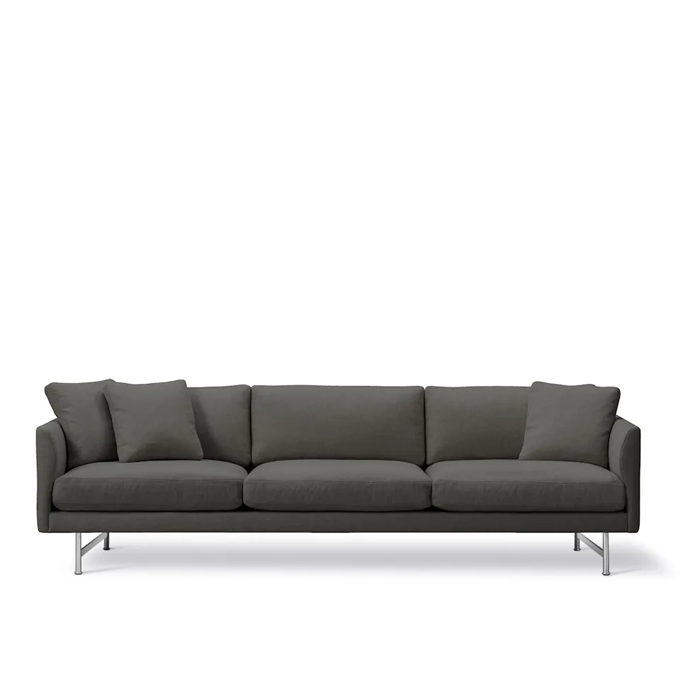 Calmo 3-zitsbank mat chroom