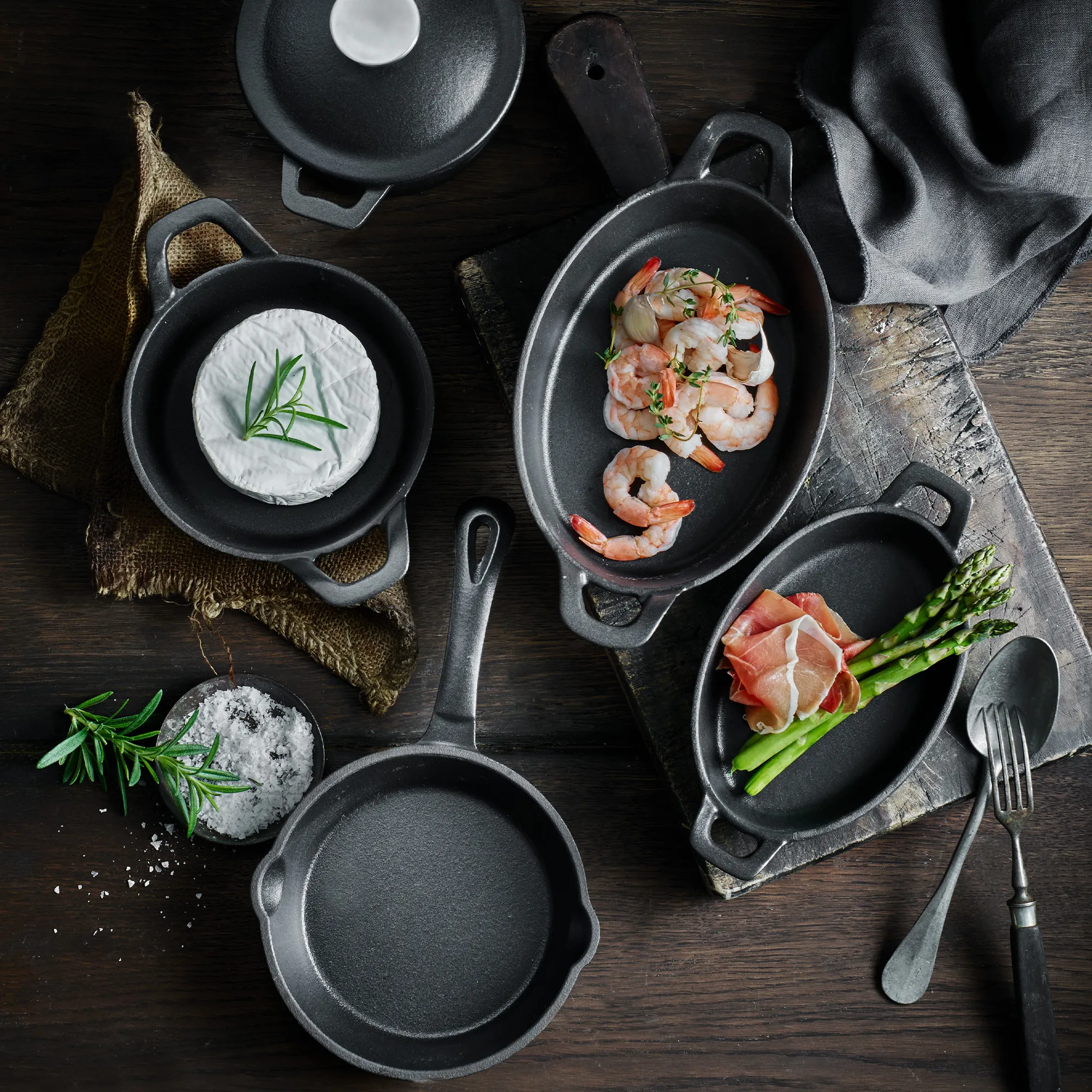 Garonne Mini Pan With 2 Handles Oval - 2
