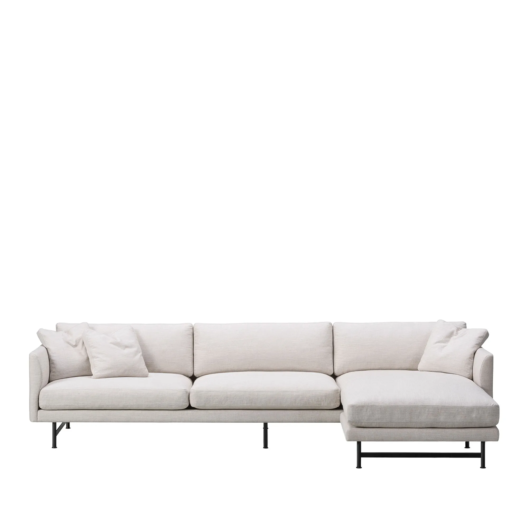 Calmo 3-Seater Sofa Divan - 1