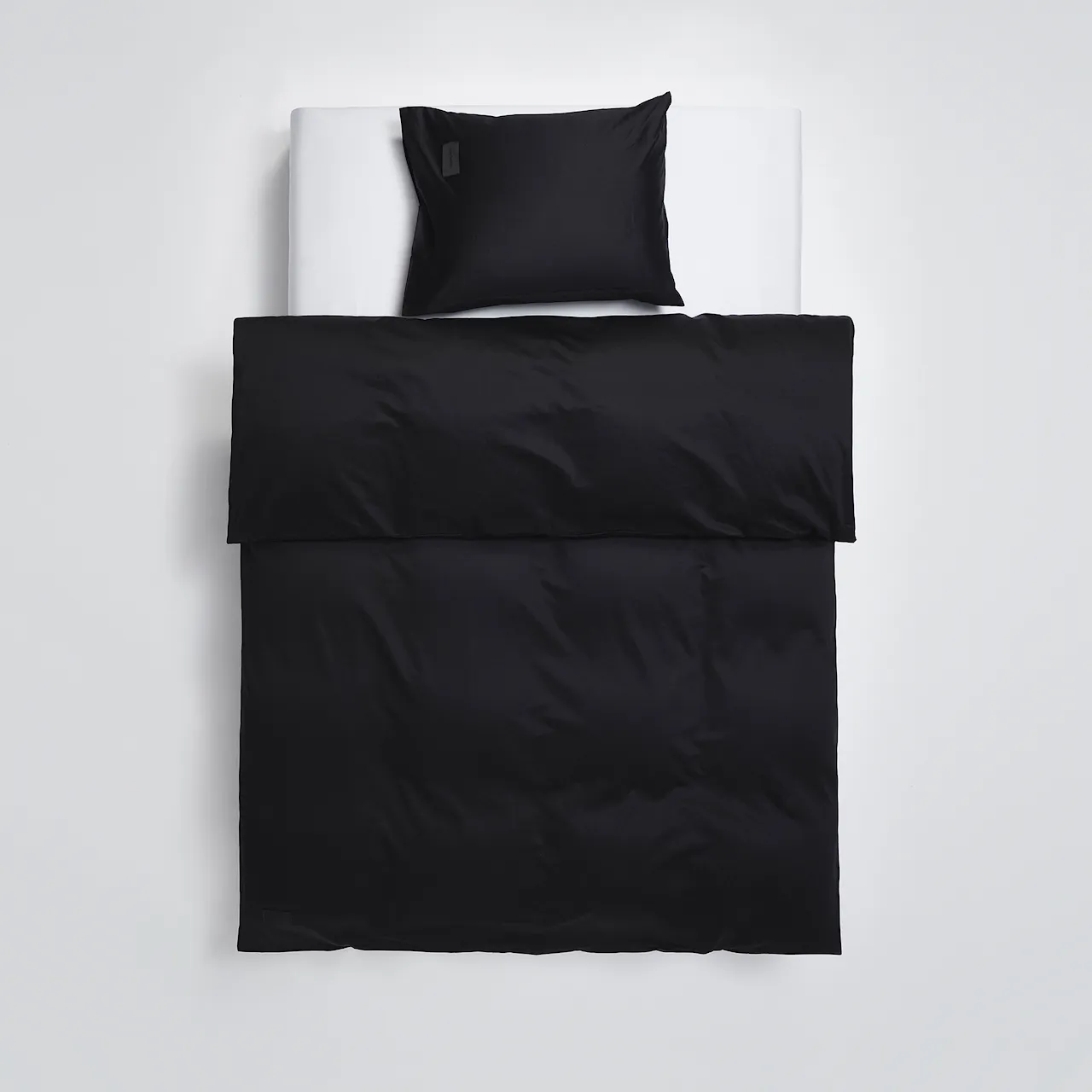 Pure Pillow Case Sateen Black