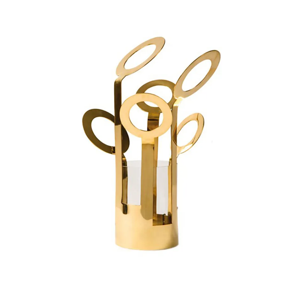 Fanny Vase Small - Brass