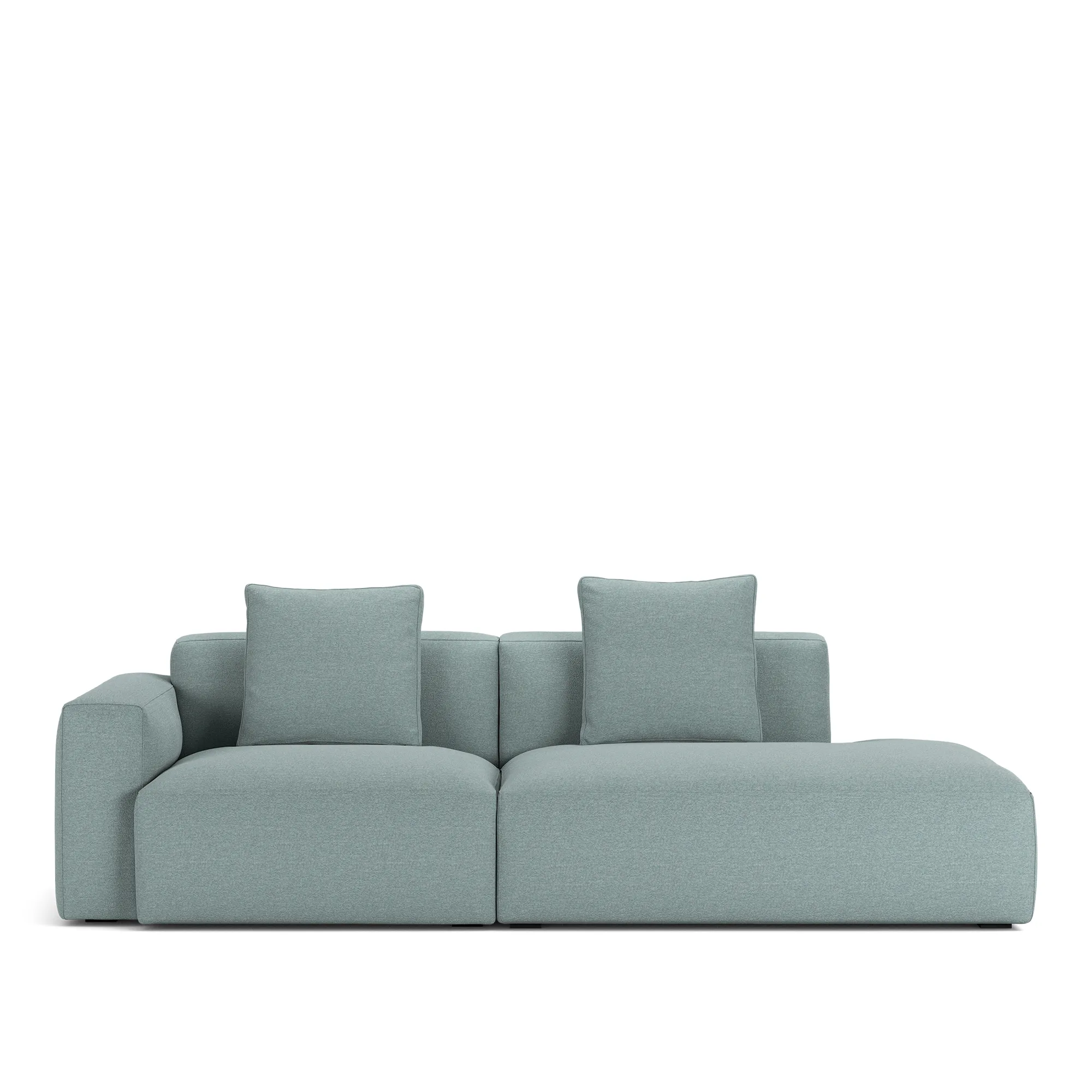 Brick 2-Seater Open End Right - 10
