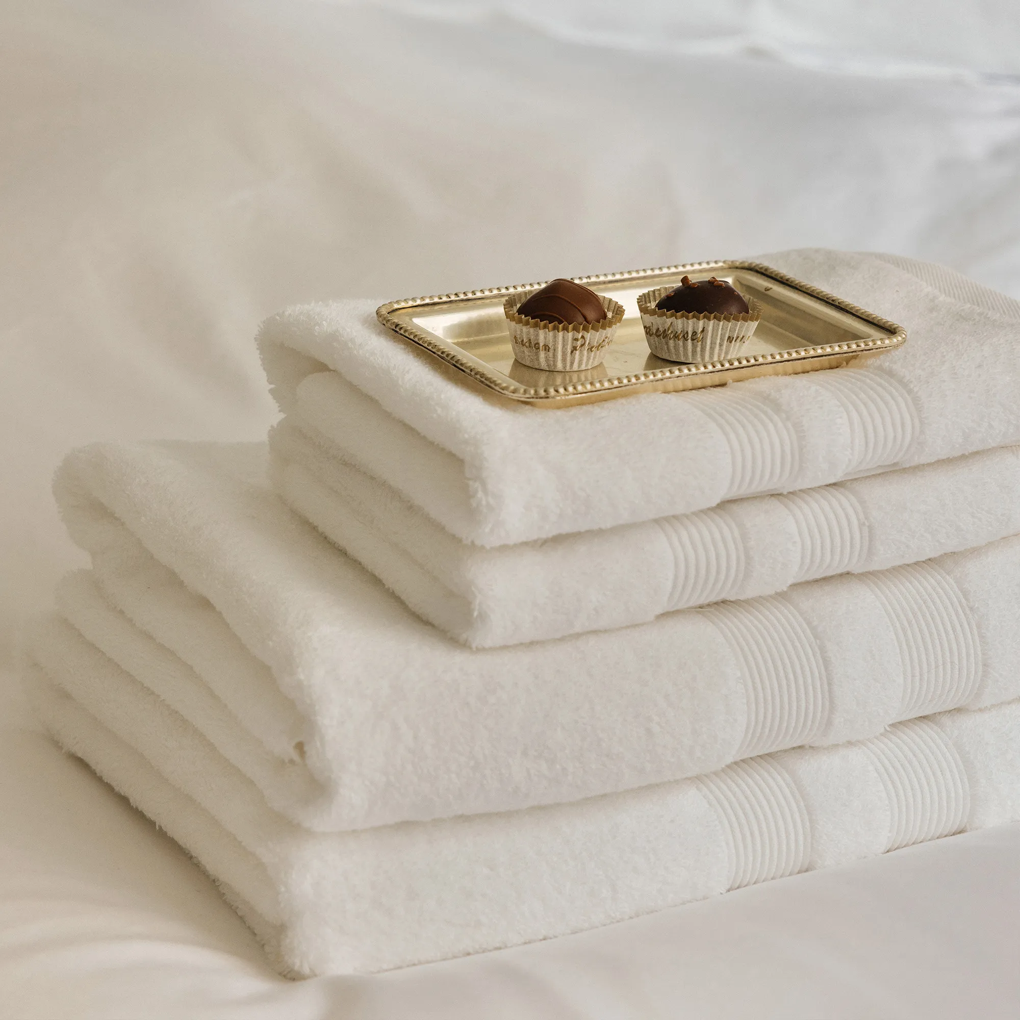 Fontana Organic White Towel - 8