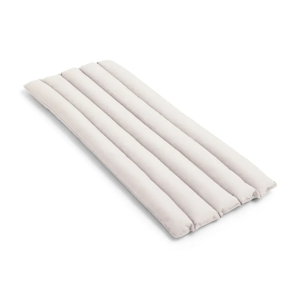 Pehmeä tikattu tyyny palisade korkeaan lepotuoliin - Cream white