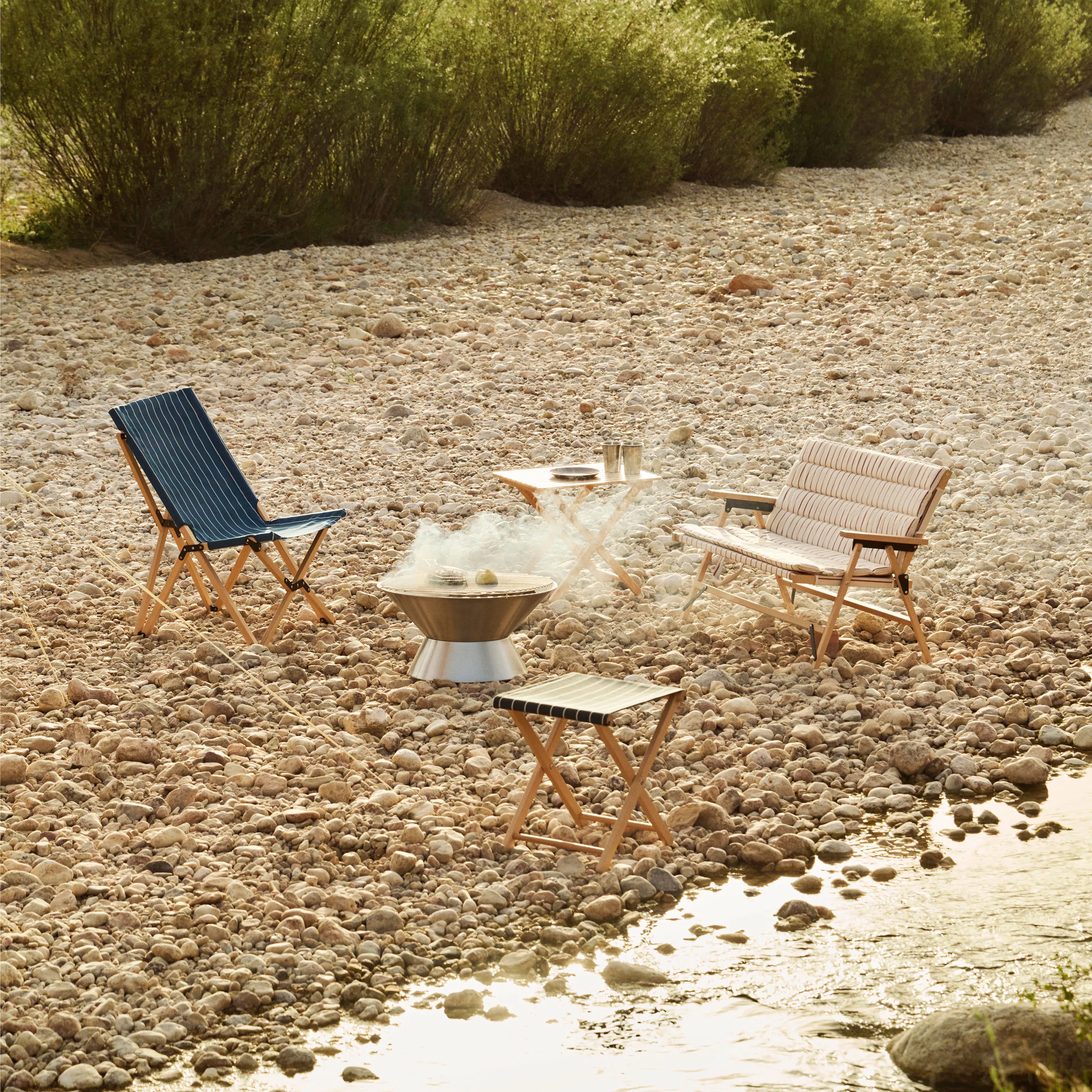 Outdoor Market Folding Table Small - 9