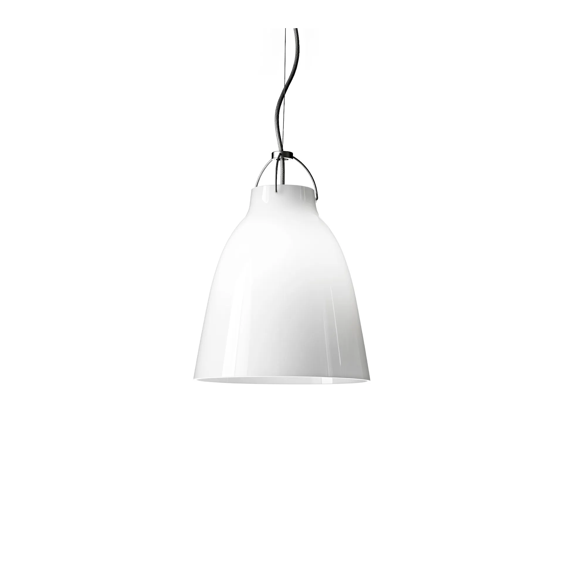 Caravaggio P2 Pendant Lamp Opal glass - Fritz Hansen - Cecilie Manz - NO GA